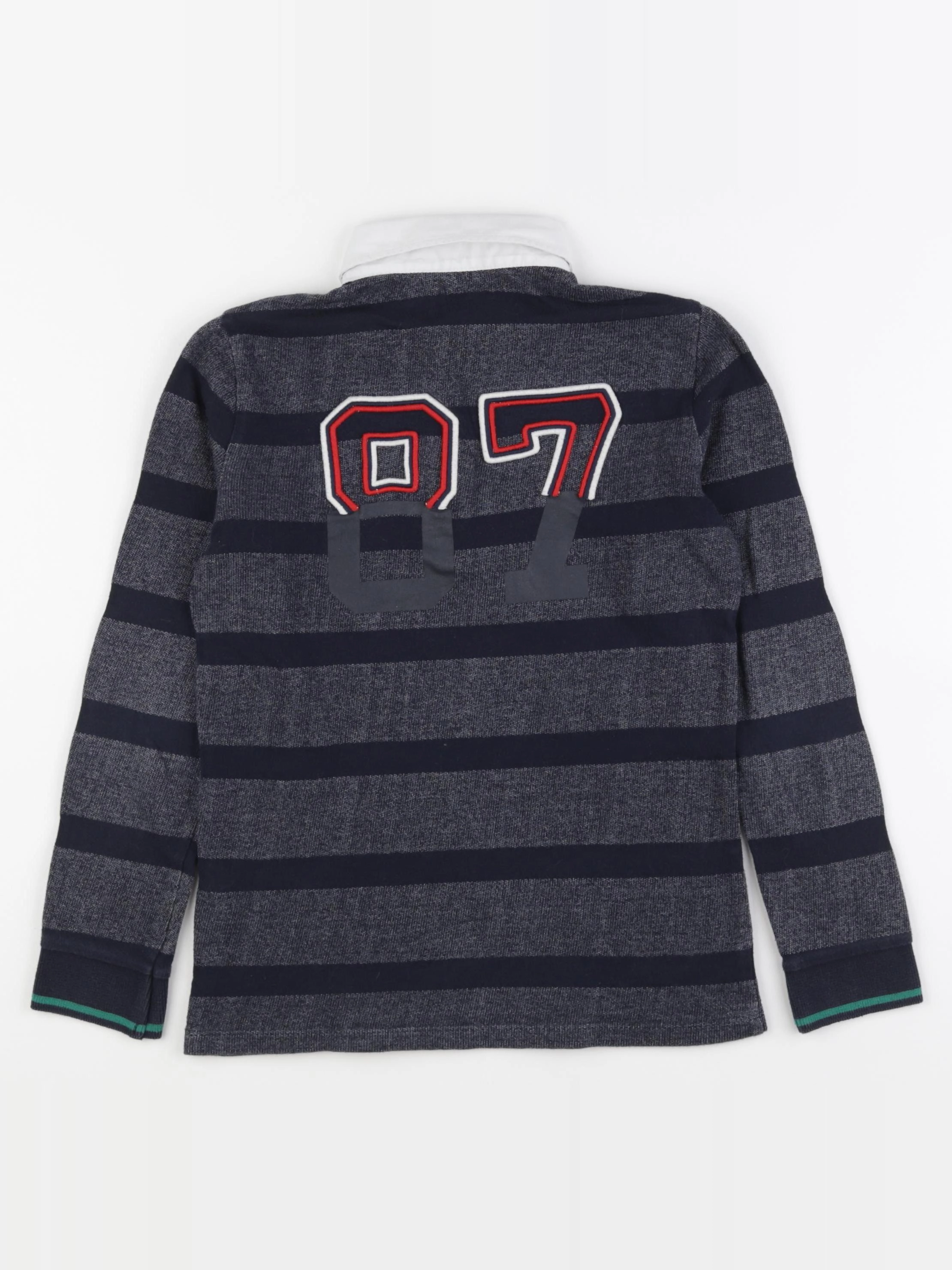 IKKS - polo gris - 8 ans