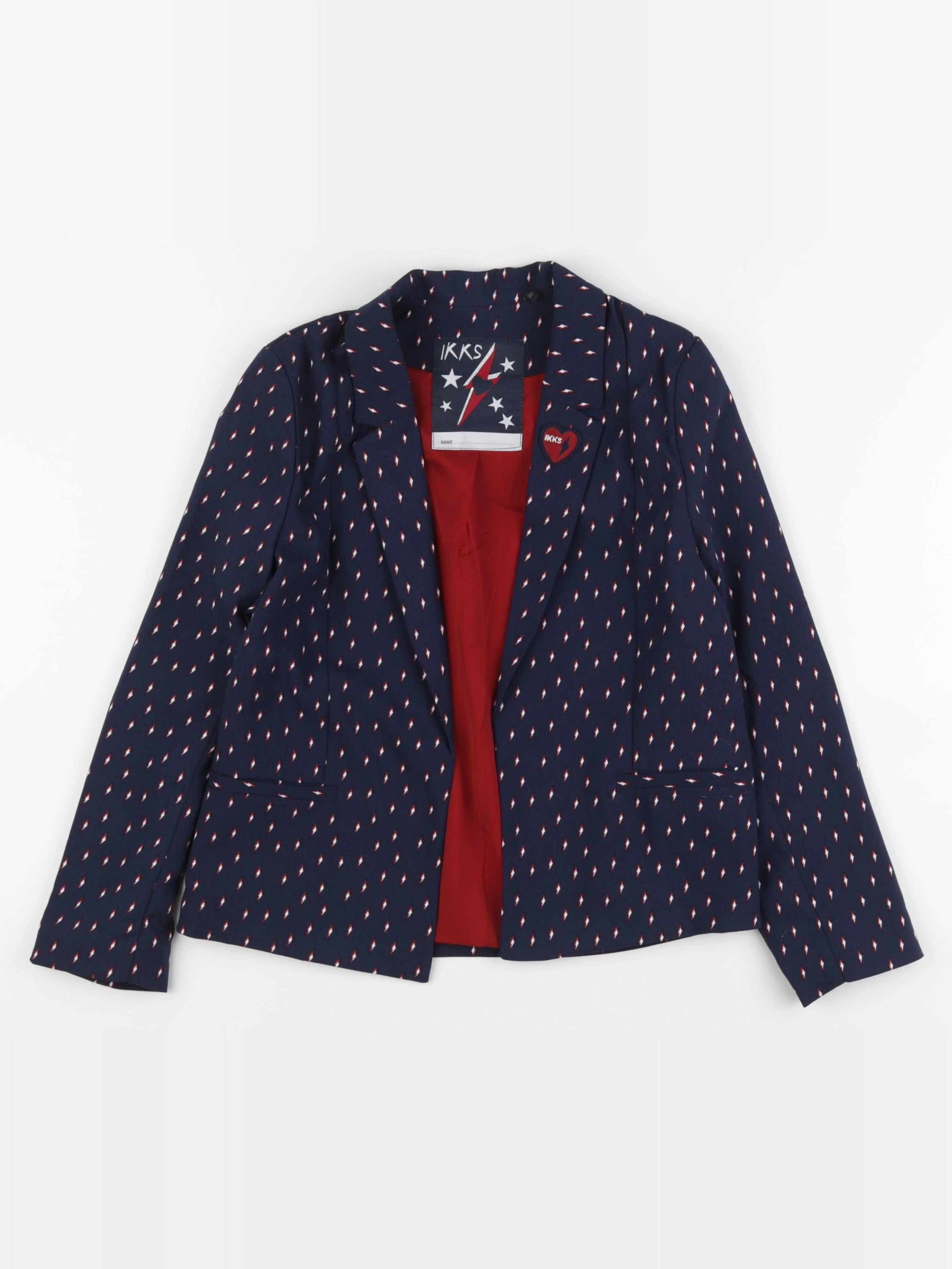 IKKS - veste bleu - 10 ans