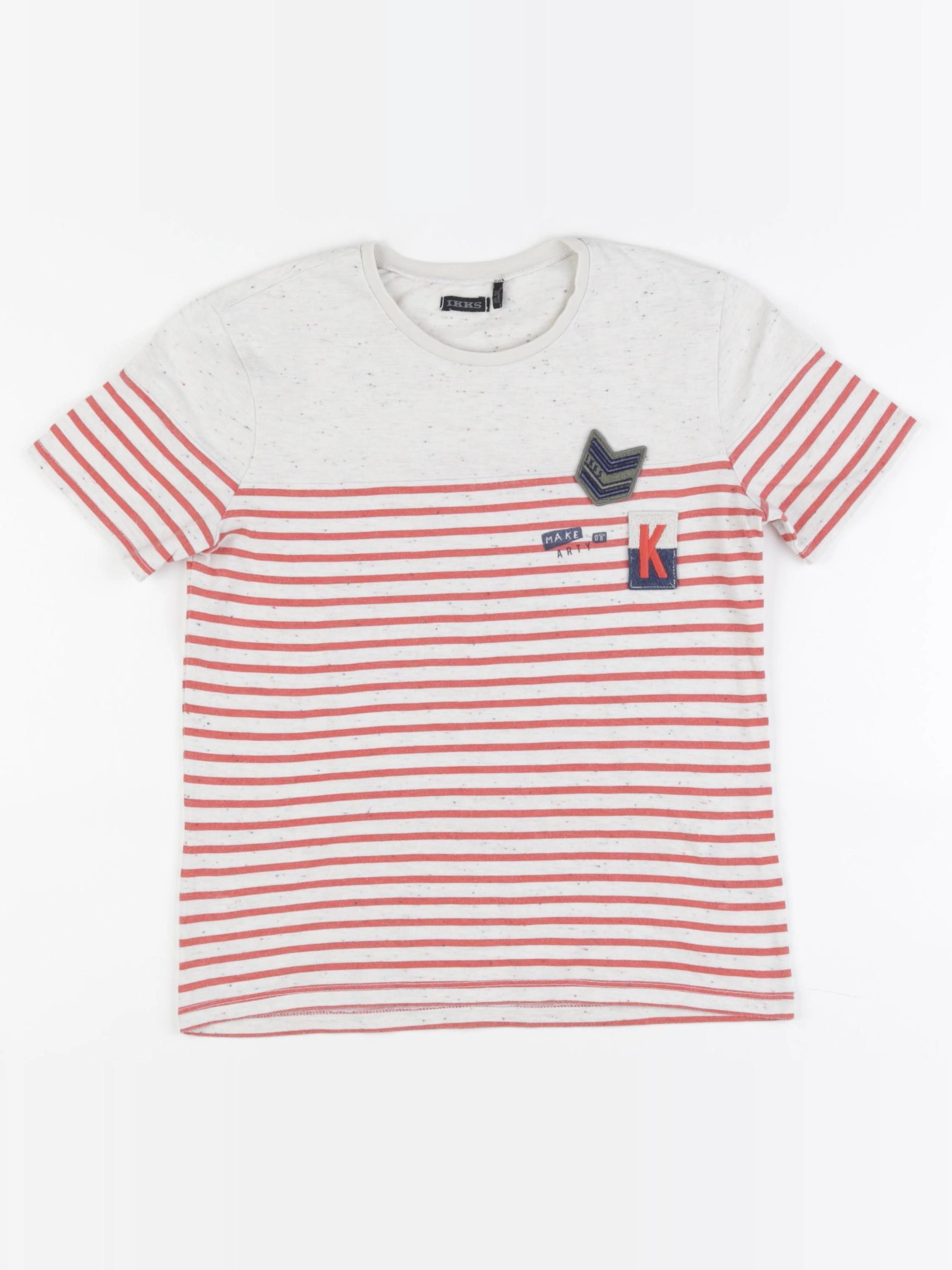 IKKS - tee-shirt rouge - 10 ans