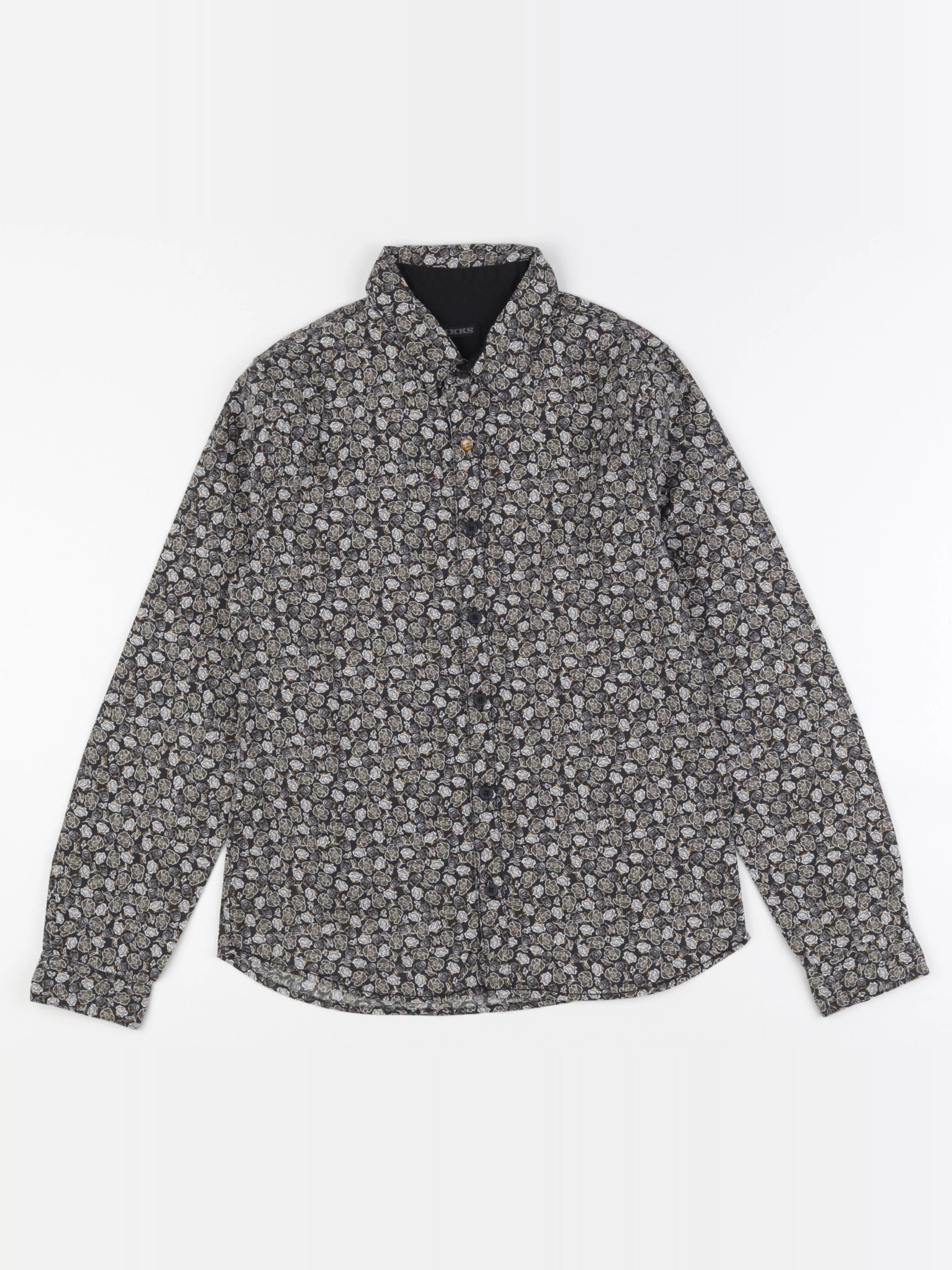IKKS - chemise noir - 10 ans