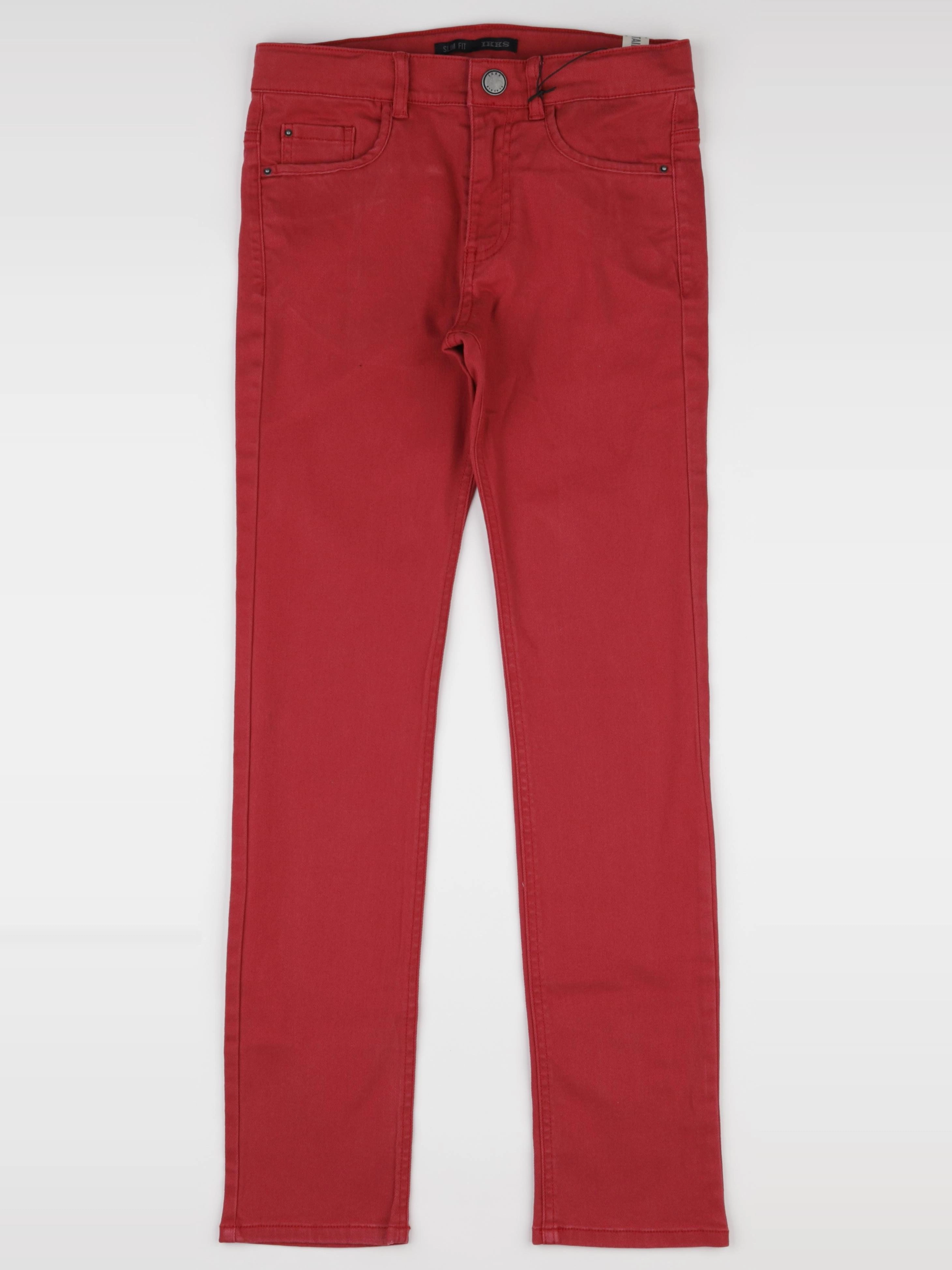IKKS - jean rouge - 12 ans