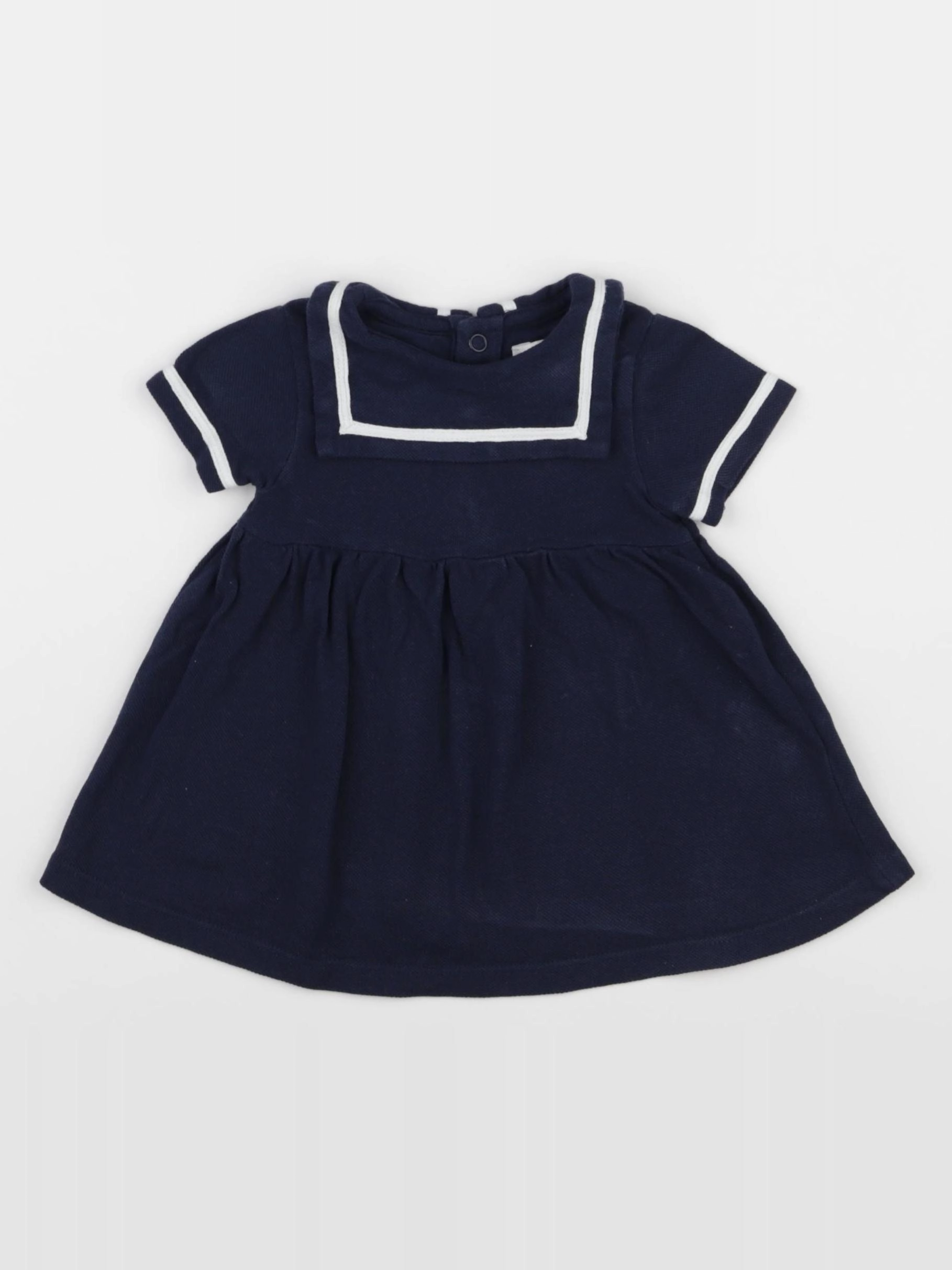 Cyrillus - robe bleu - 3 mois
