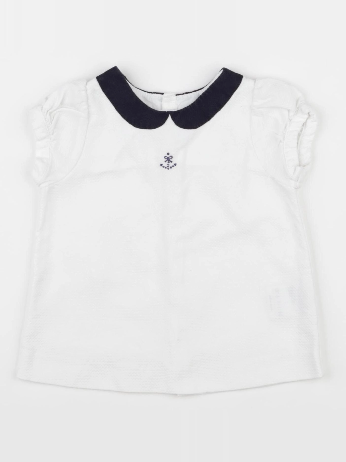 Jacadi - blouse blanc - 18 mois