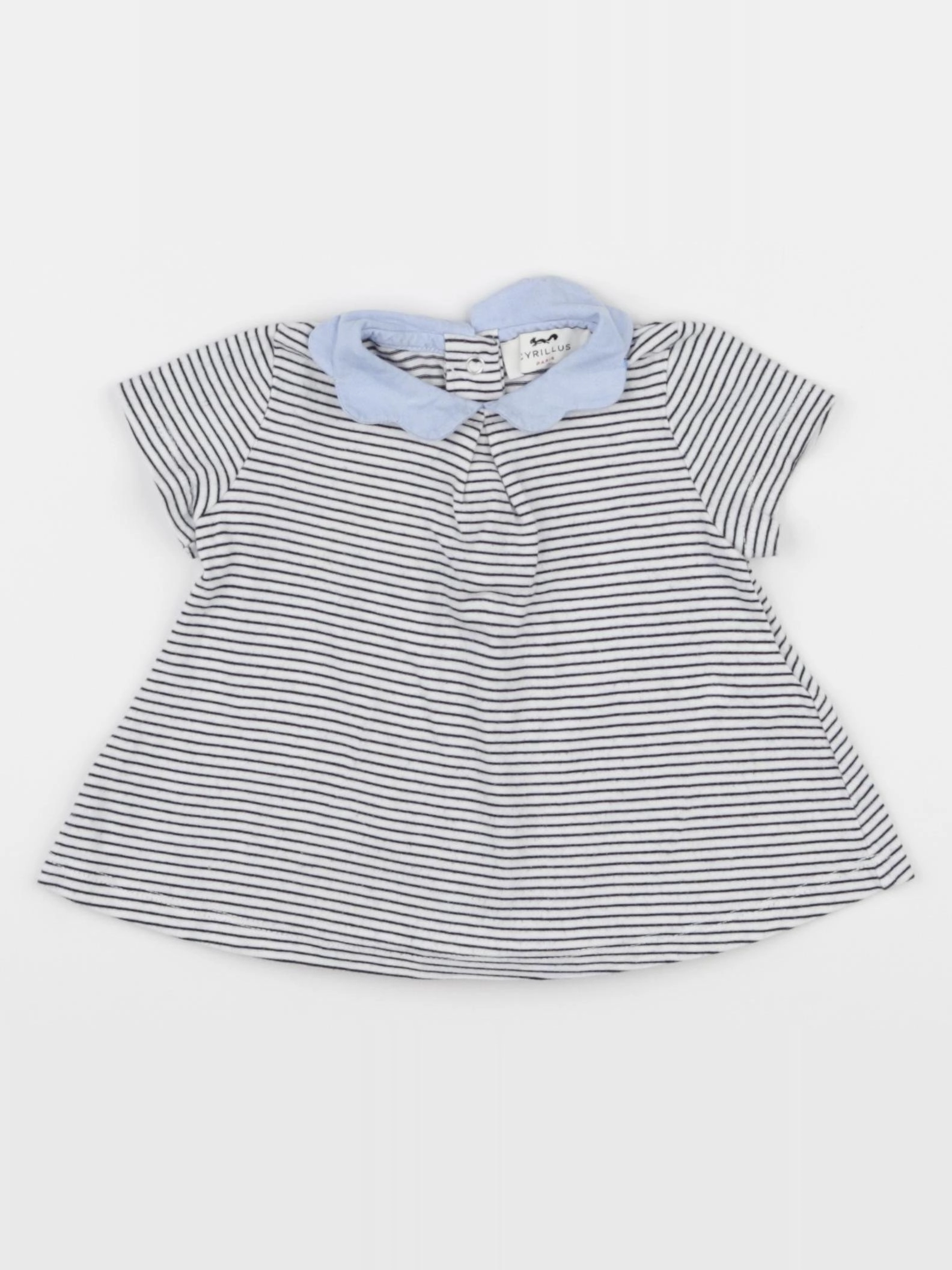 Cyrillus - robe blanc - 6 mois