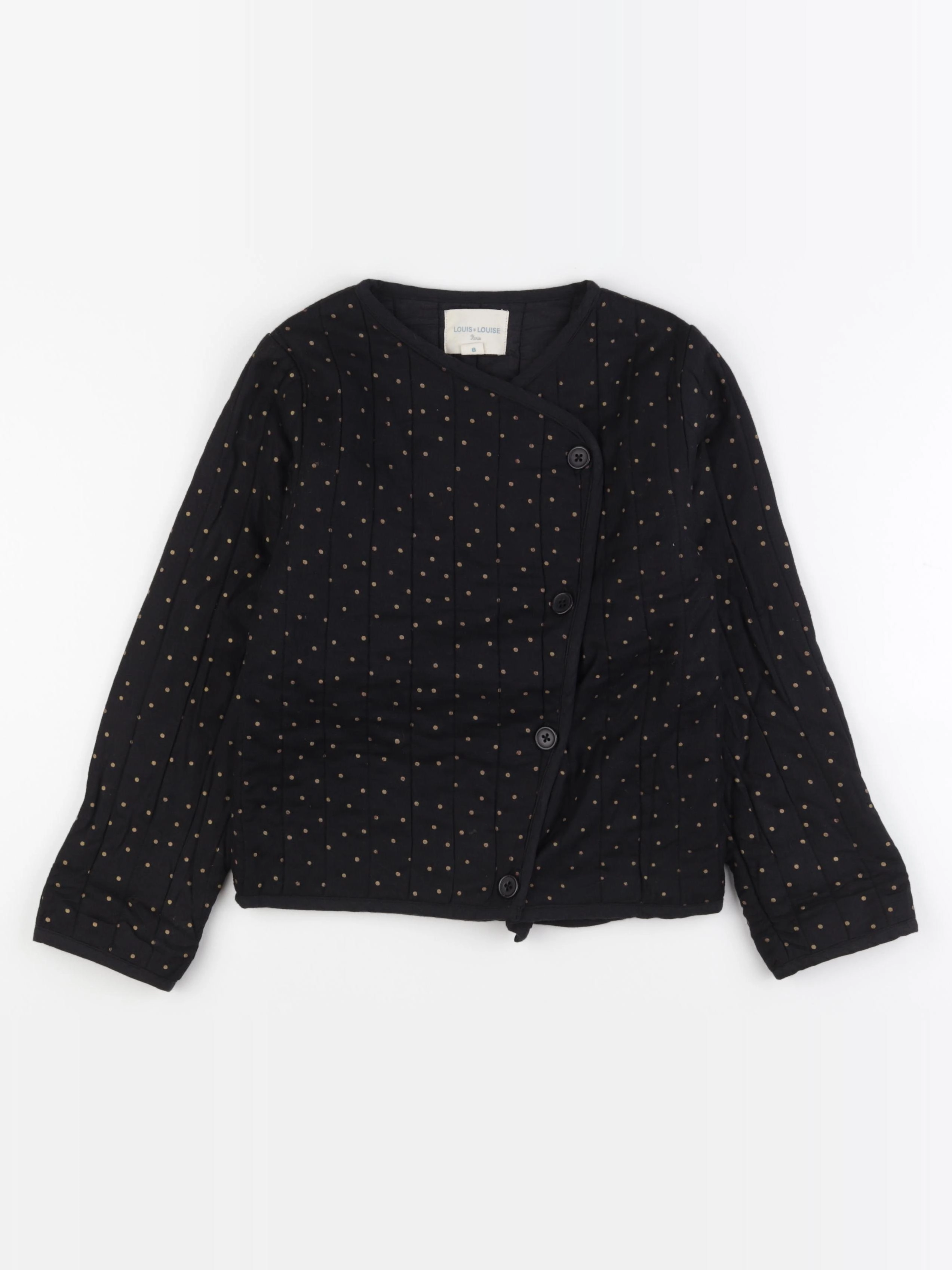 Louis Louise - veste noir - 8 ans