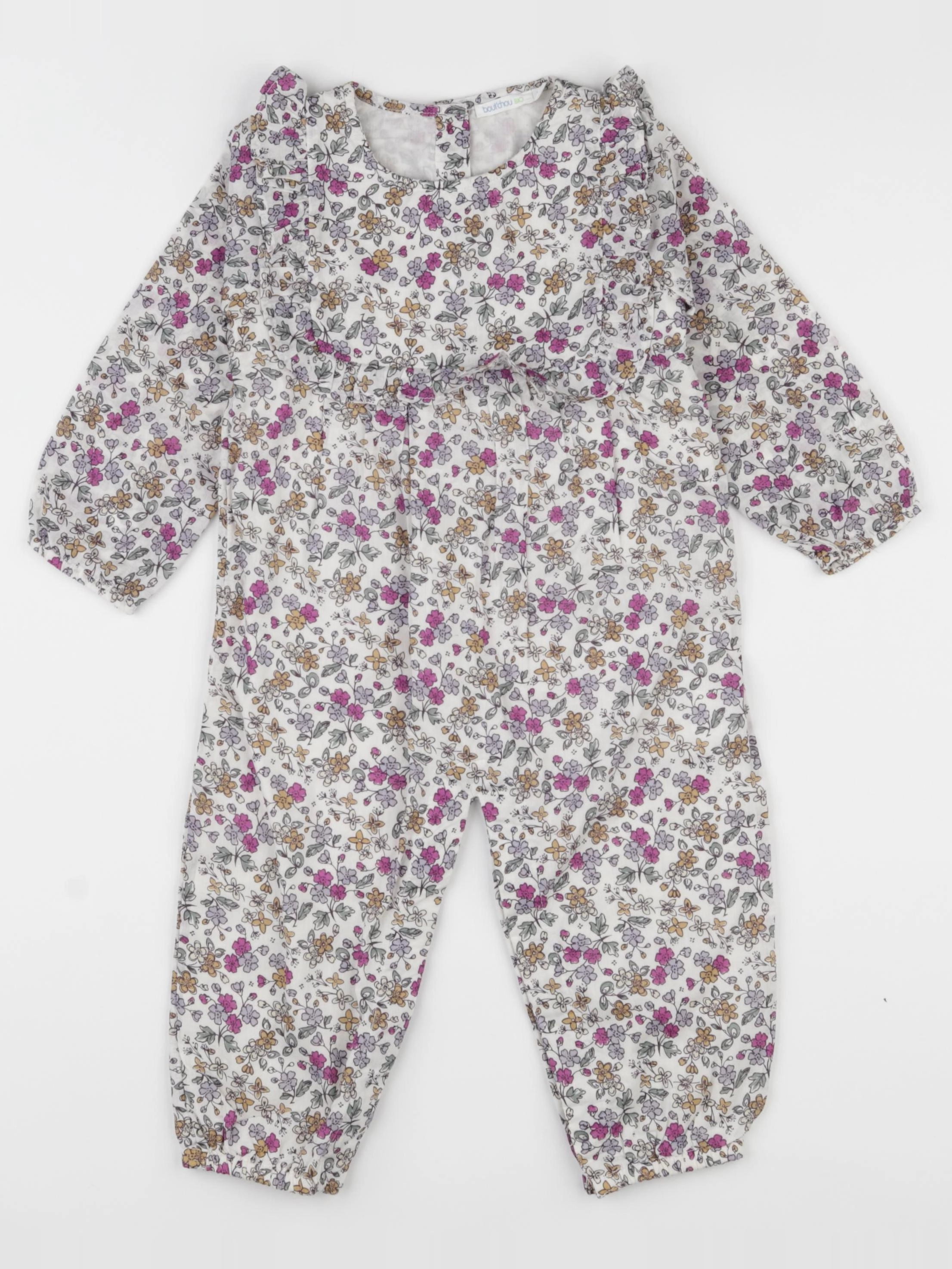 Boutchou - combinaison beige - 12 mois