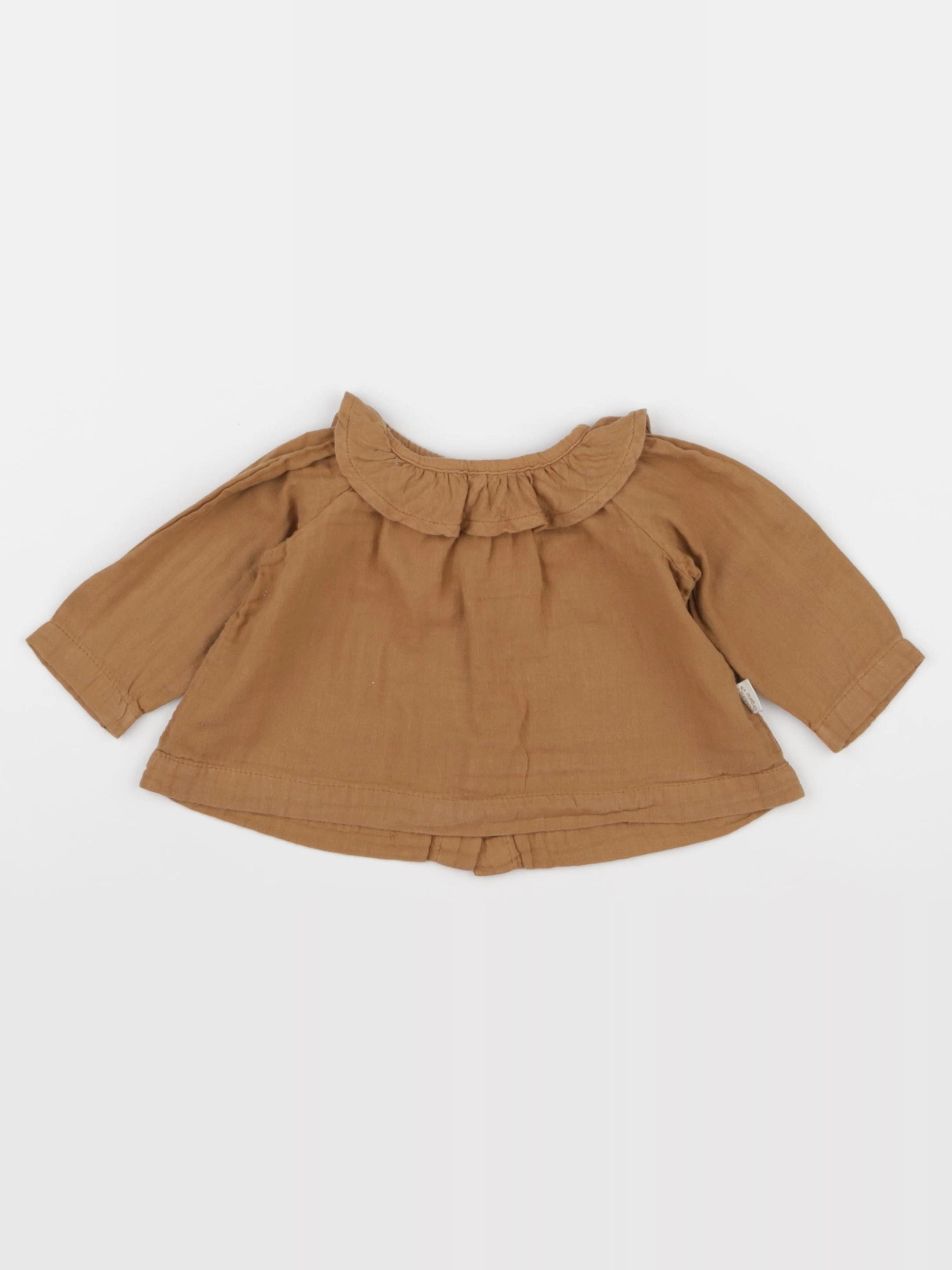 Poudre Organic - blouse marron - 1 mois