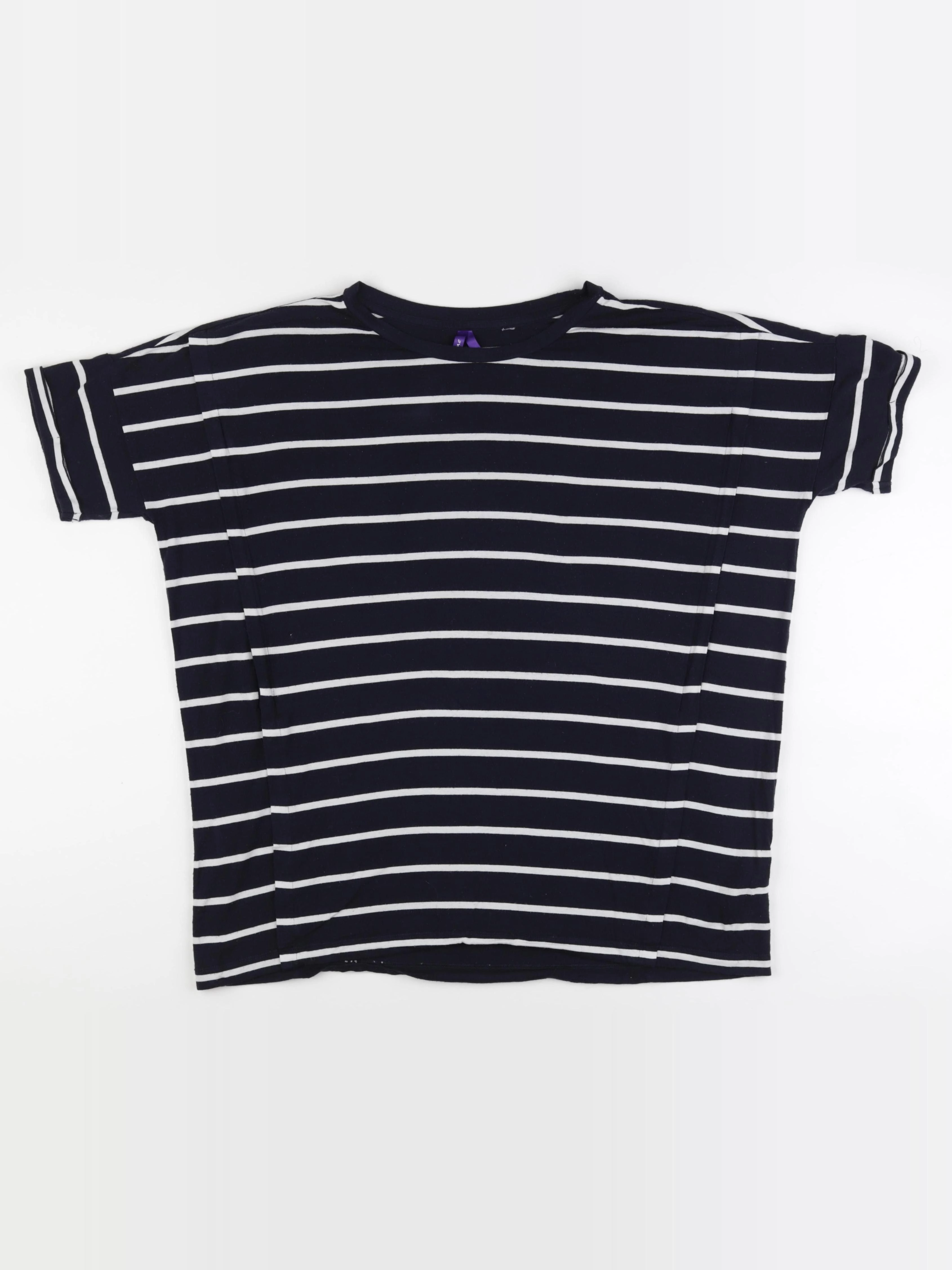 Seraphine - tee-shirt grossesse, allaitement blanc, bleu - xs