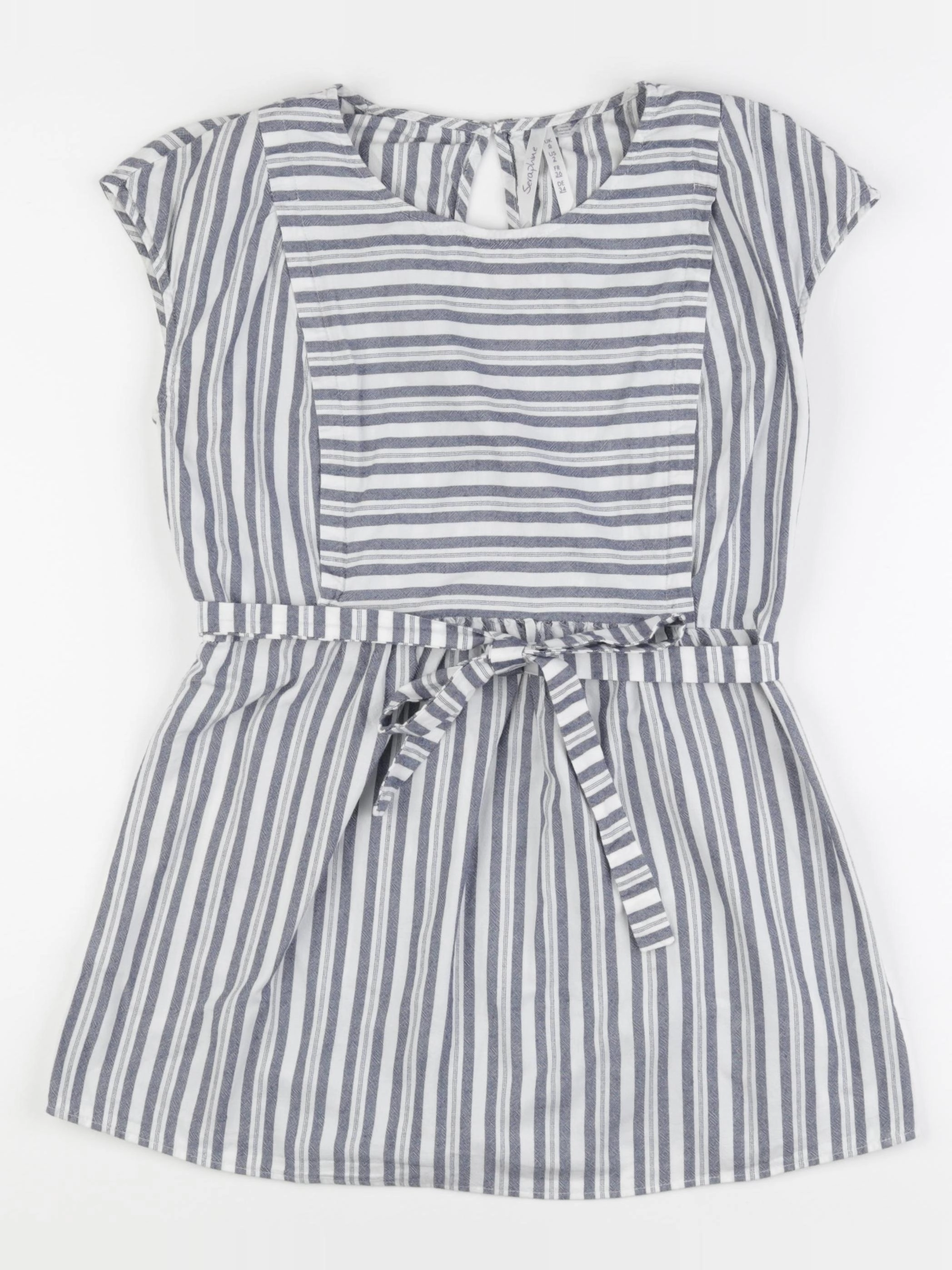 Seraphine - blouse grossesse blanc, bleu - 36