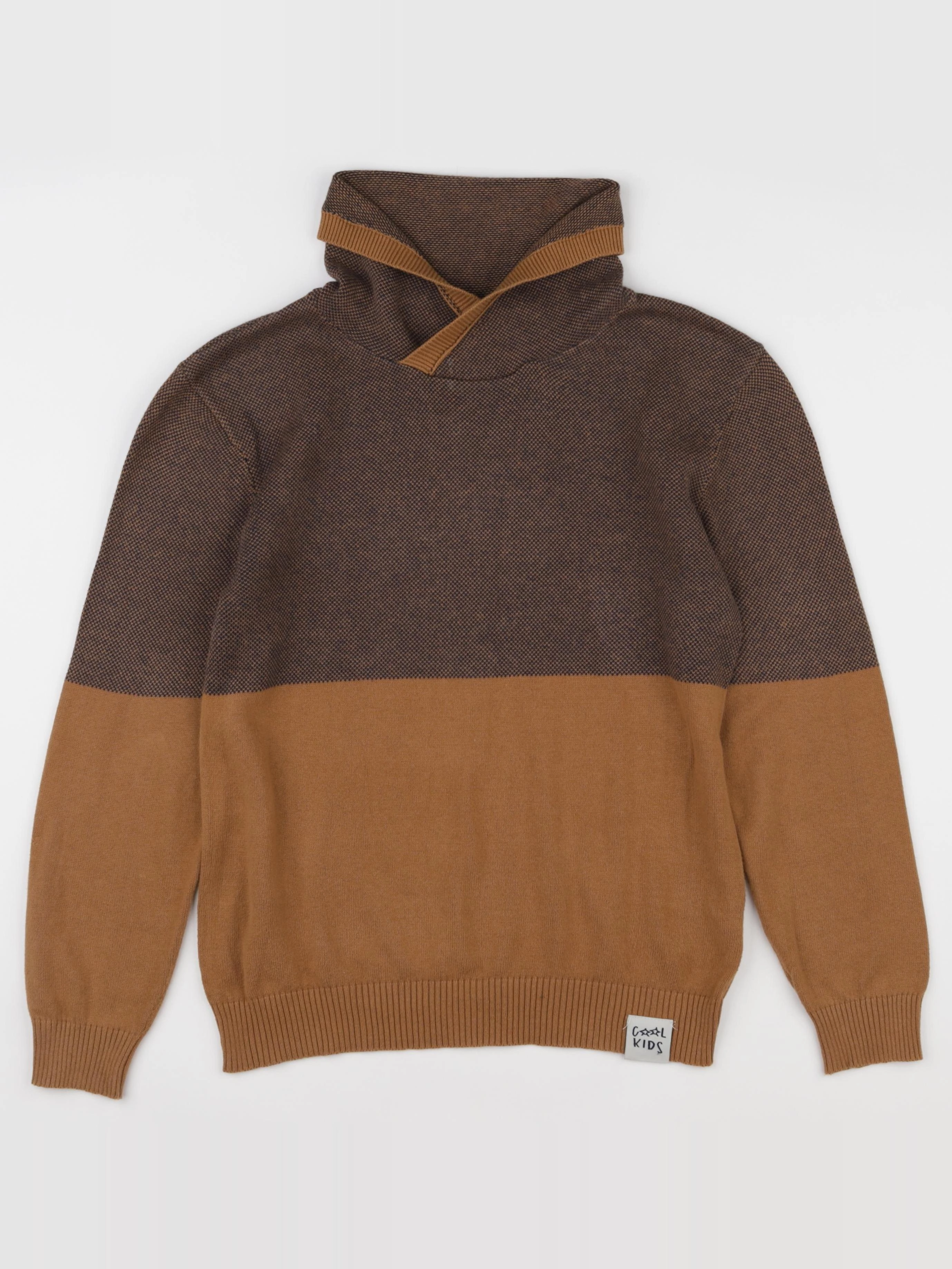 Vertbaudet - pull marron - 12 ans