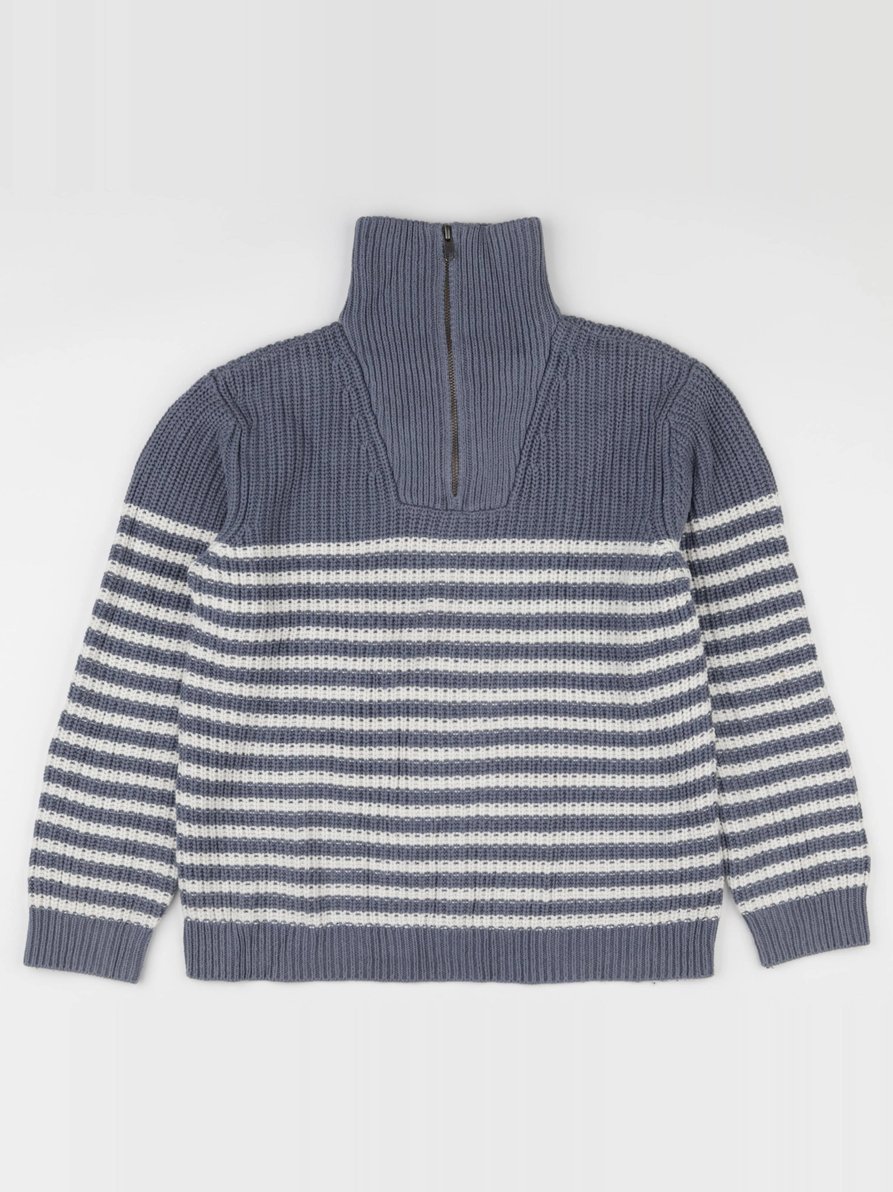 Monoprix - pull bleu - 12 ans