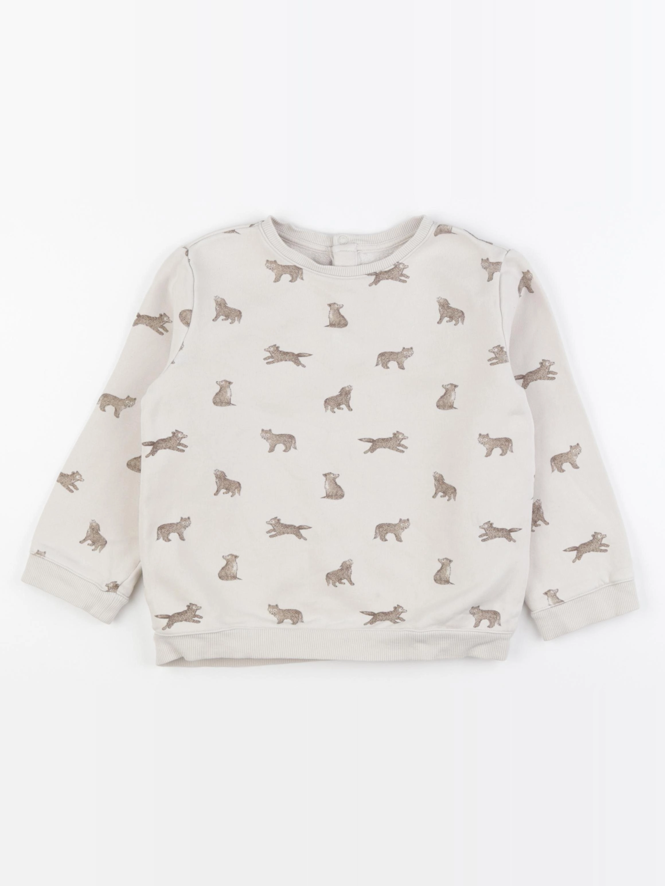 Natalys - sweat marron - 6 ans
