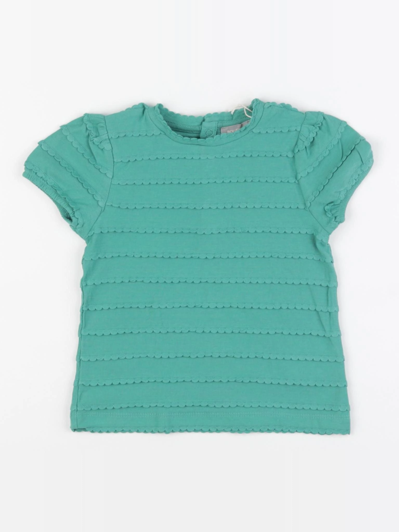Boutchou - tee-shirt vert - 18 mois