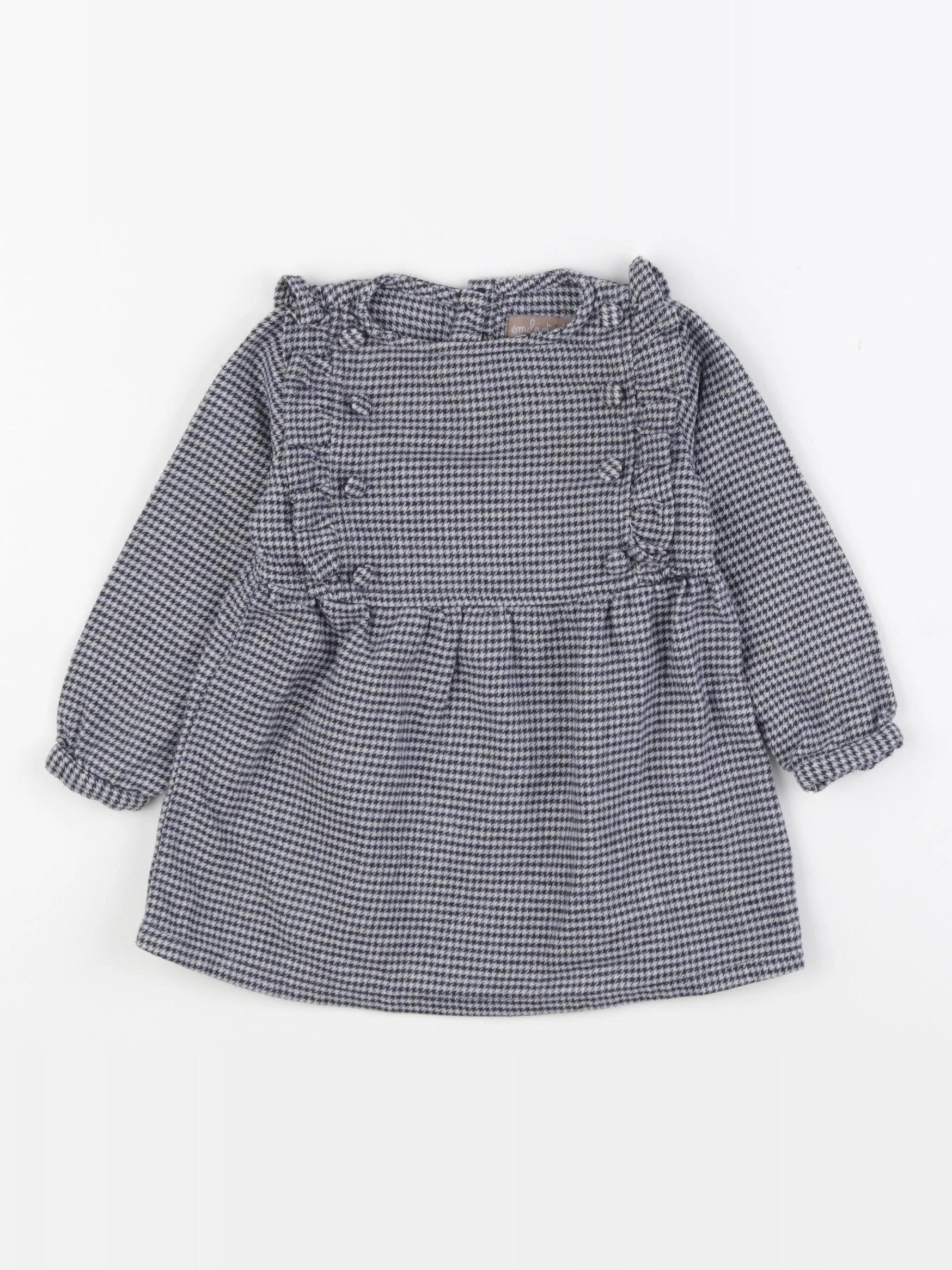 Emile et Ida - robe bleu - 6 mois