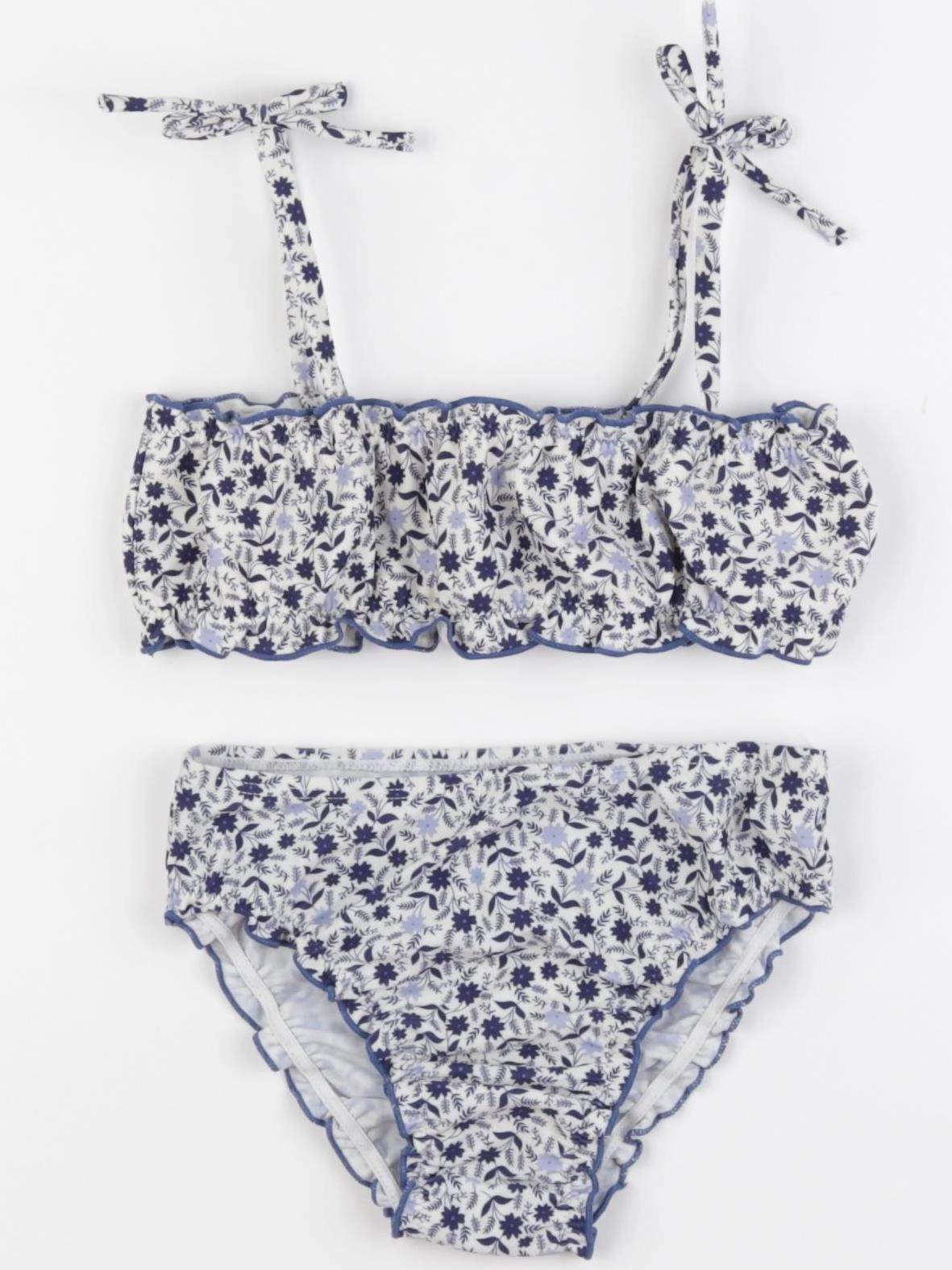 Vertbaudet - maillot de bain bleu - 4 ans