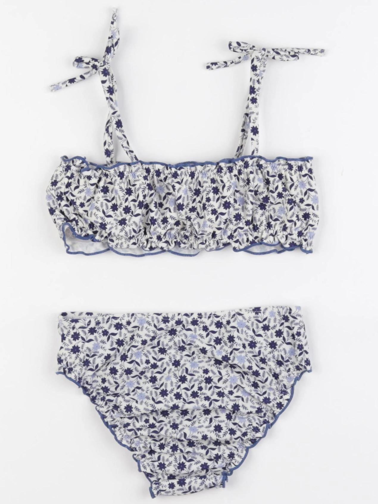 Vertbaudet - maillot de bain bleu - 4 ans
