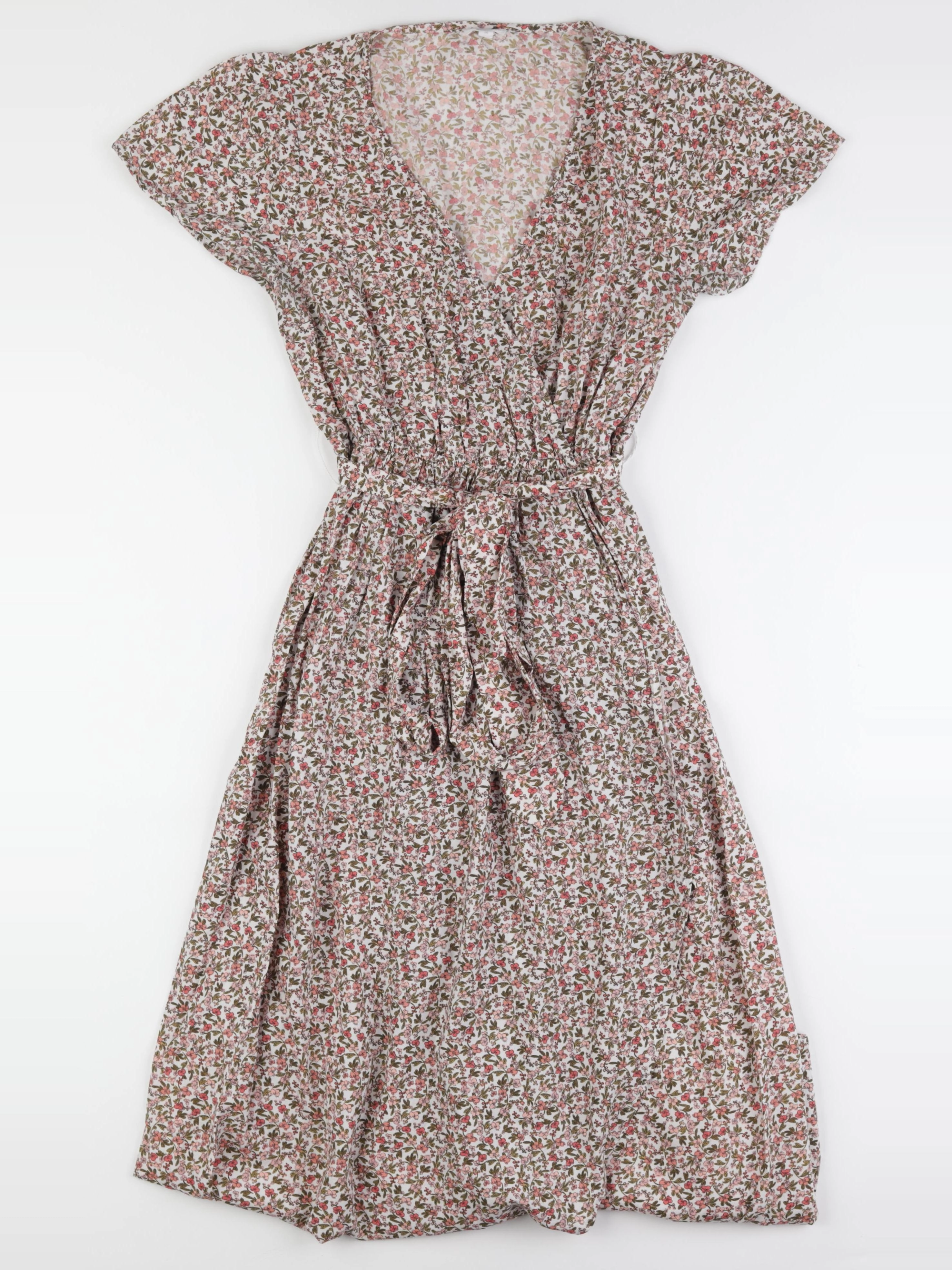 Vertbaudet - robe longue grossesse, allaitement blanc - 36