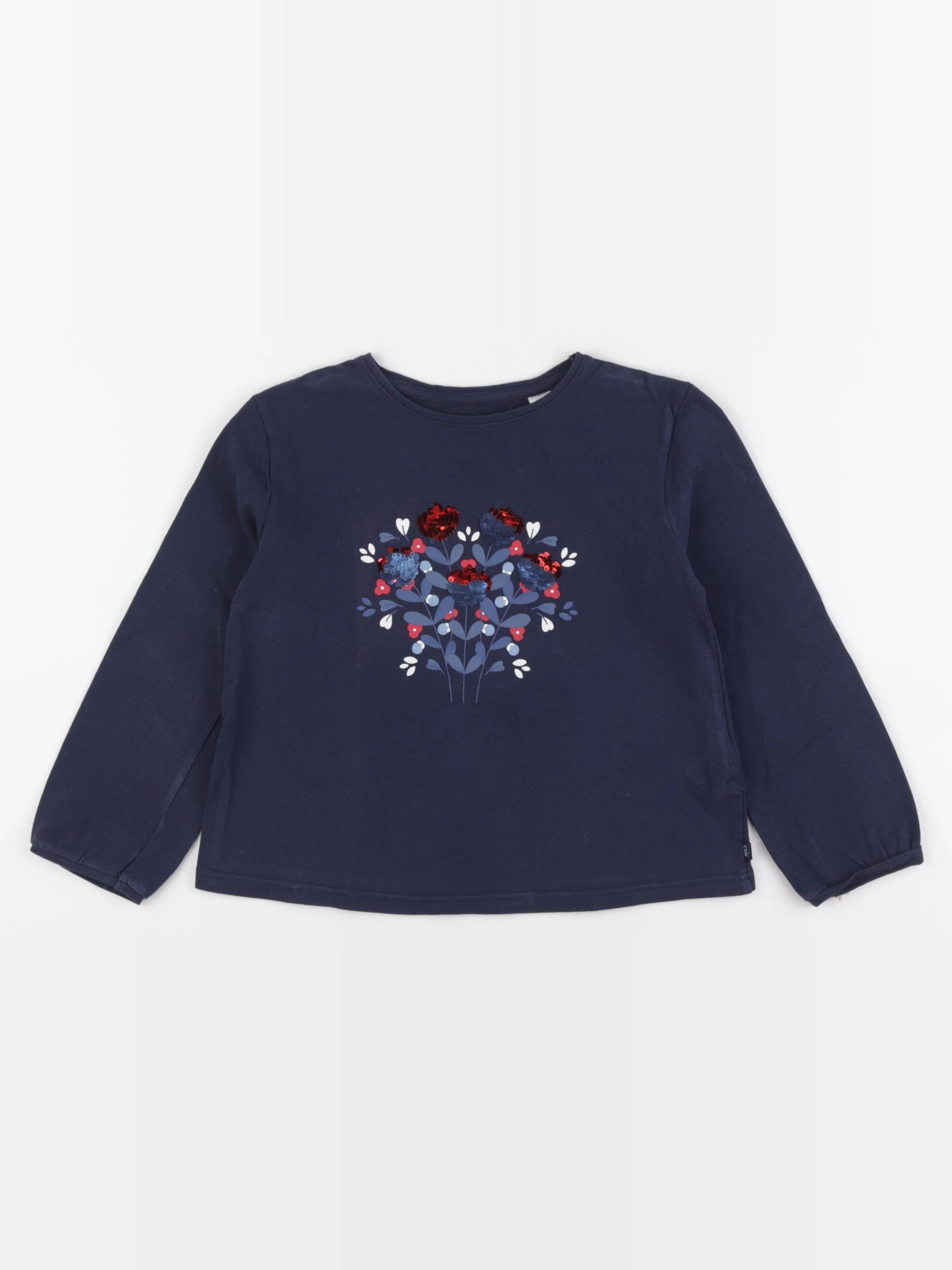Okaidi - tee-shirt bleu - 5 ans