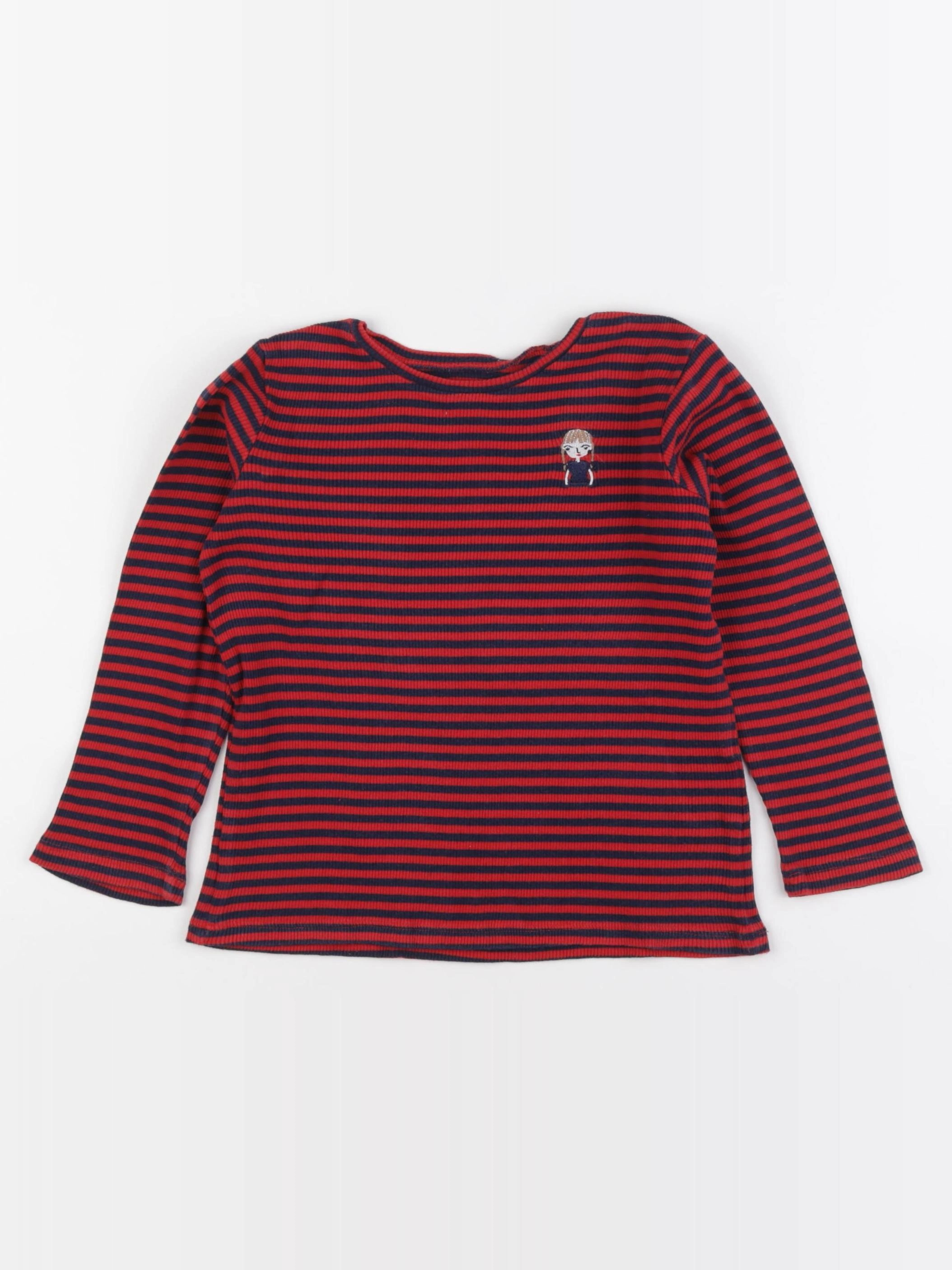Galeries Lafayette - tee-shirt rouge - 6 ans