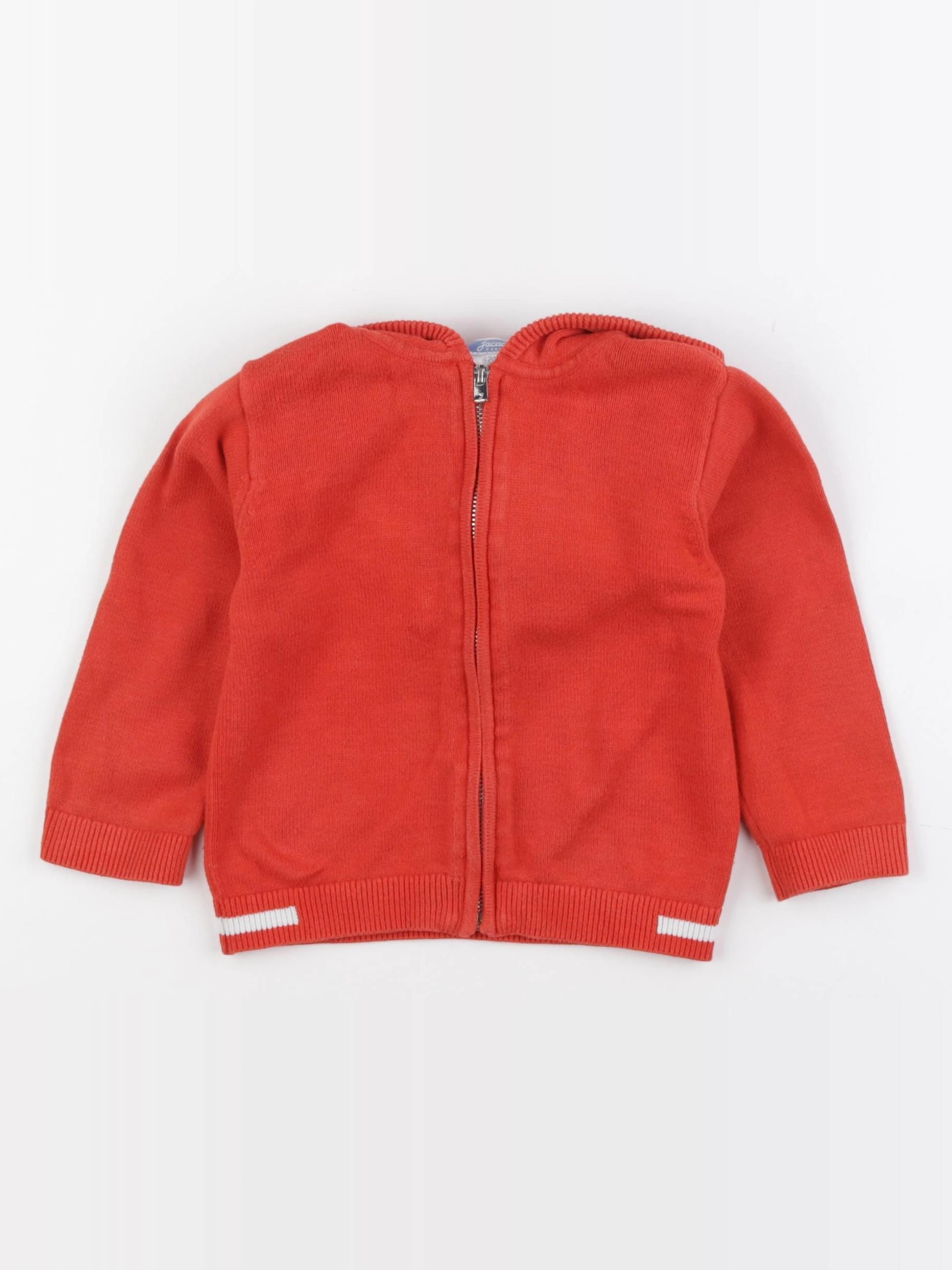 Jacadi - gilet orange - 24 mois