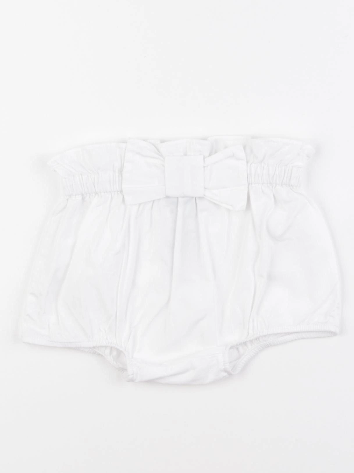 Jacadi - bloomer blanc - 12 mois