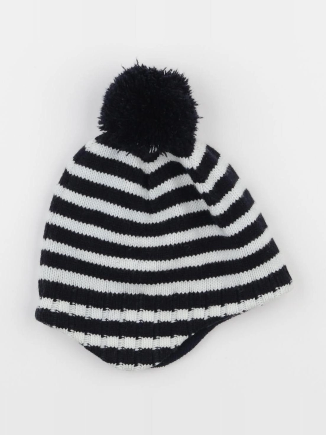 Jacadi - bonnet blanc, bleu - 4 ans