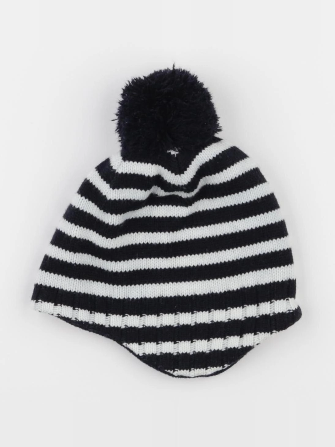 Jacadi - bonnet blanc, bleu - 4 ans