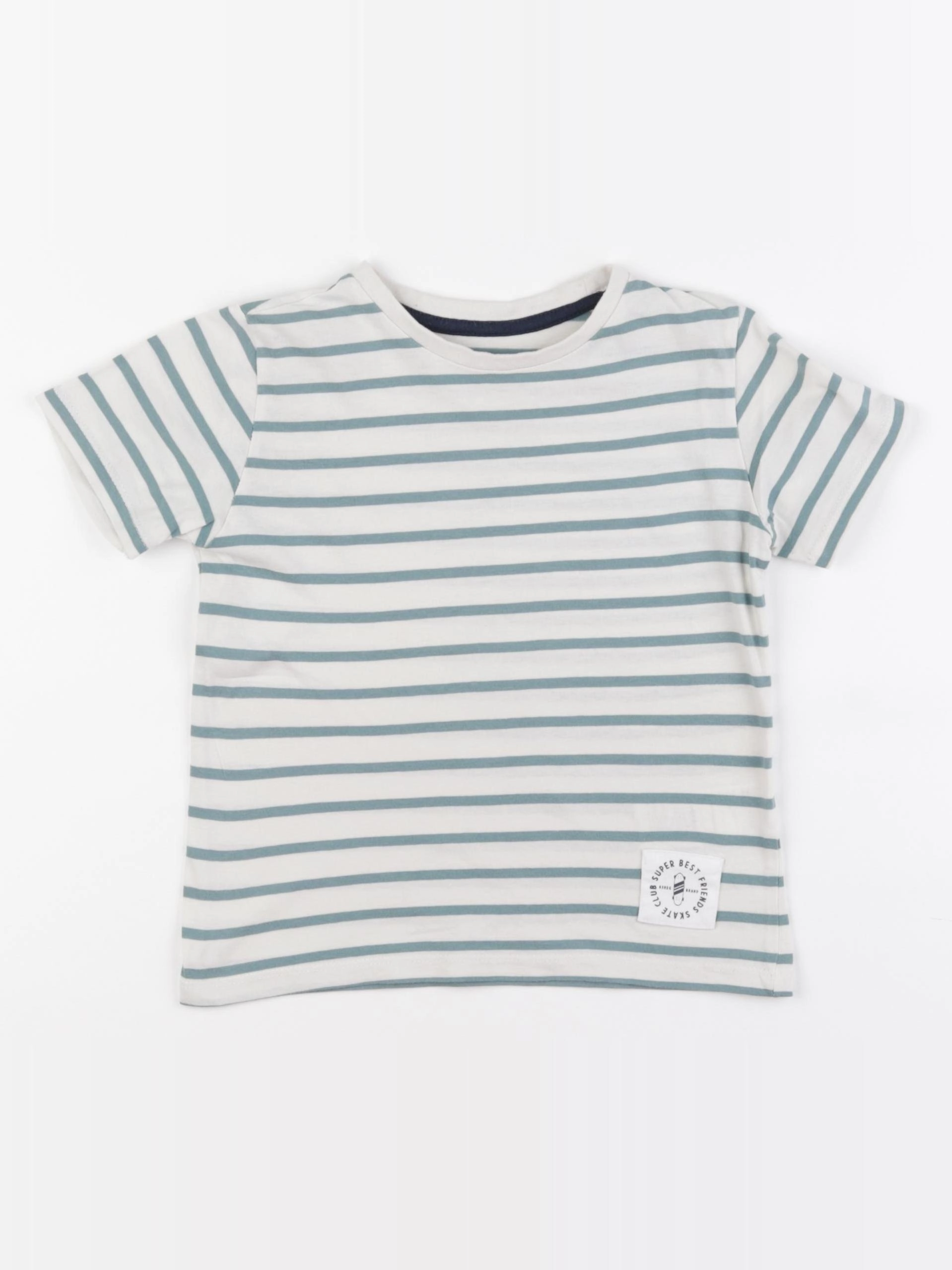 Vertbaudet - tee-shirt blanc - 5 ans