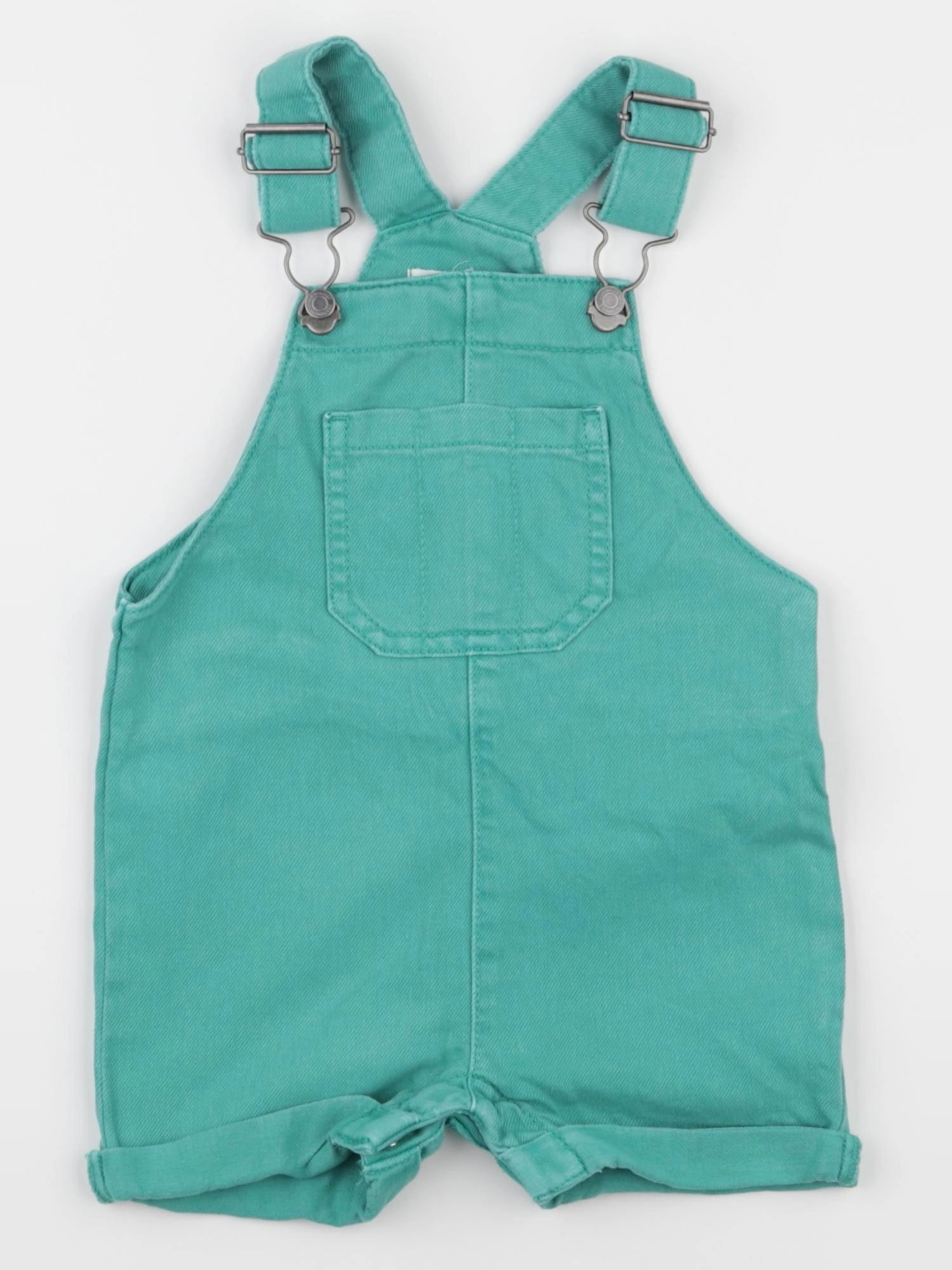 Vertbaudet - salopette vert - 18 mois