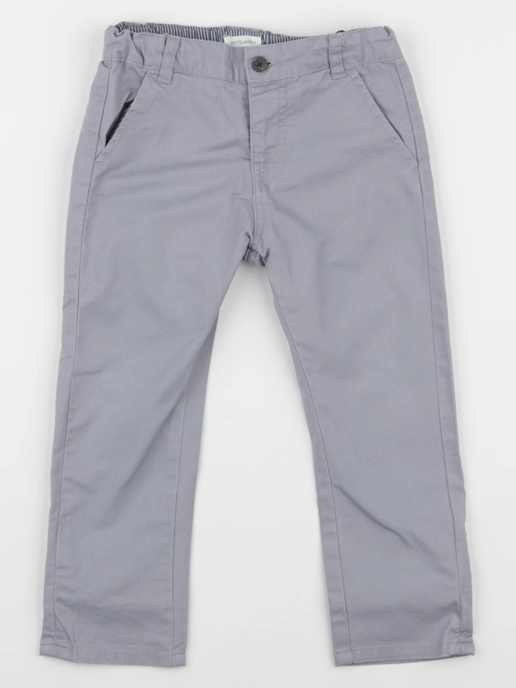 Vertbaudet - pantalon gris - 2 ans