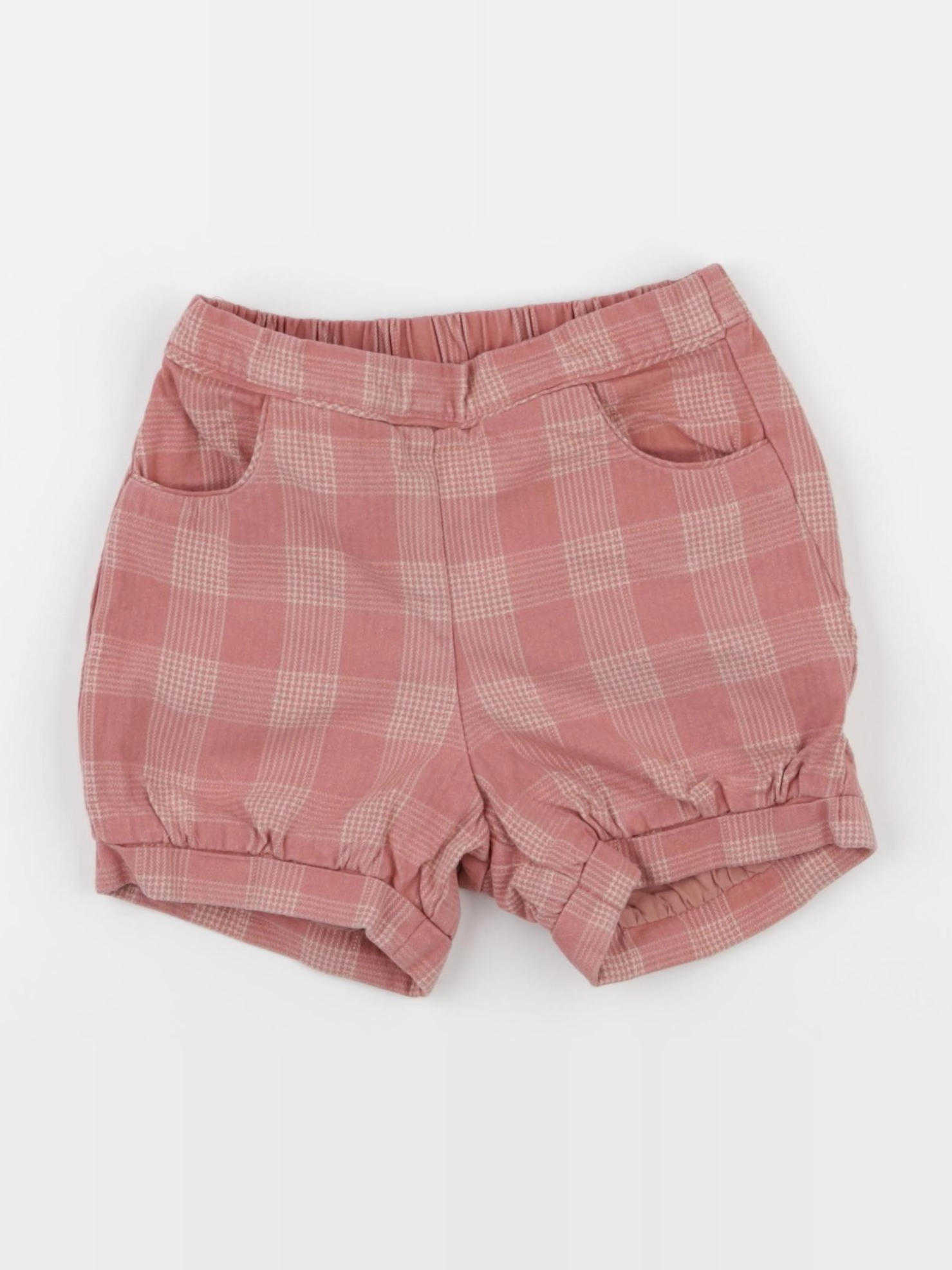 Cyrillus - short doublé rose - 24 mois