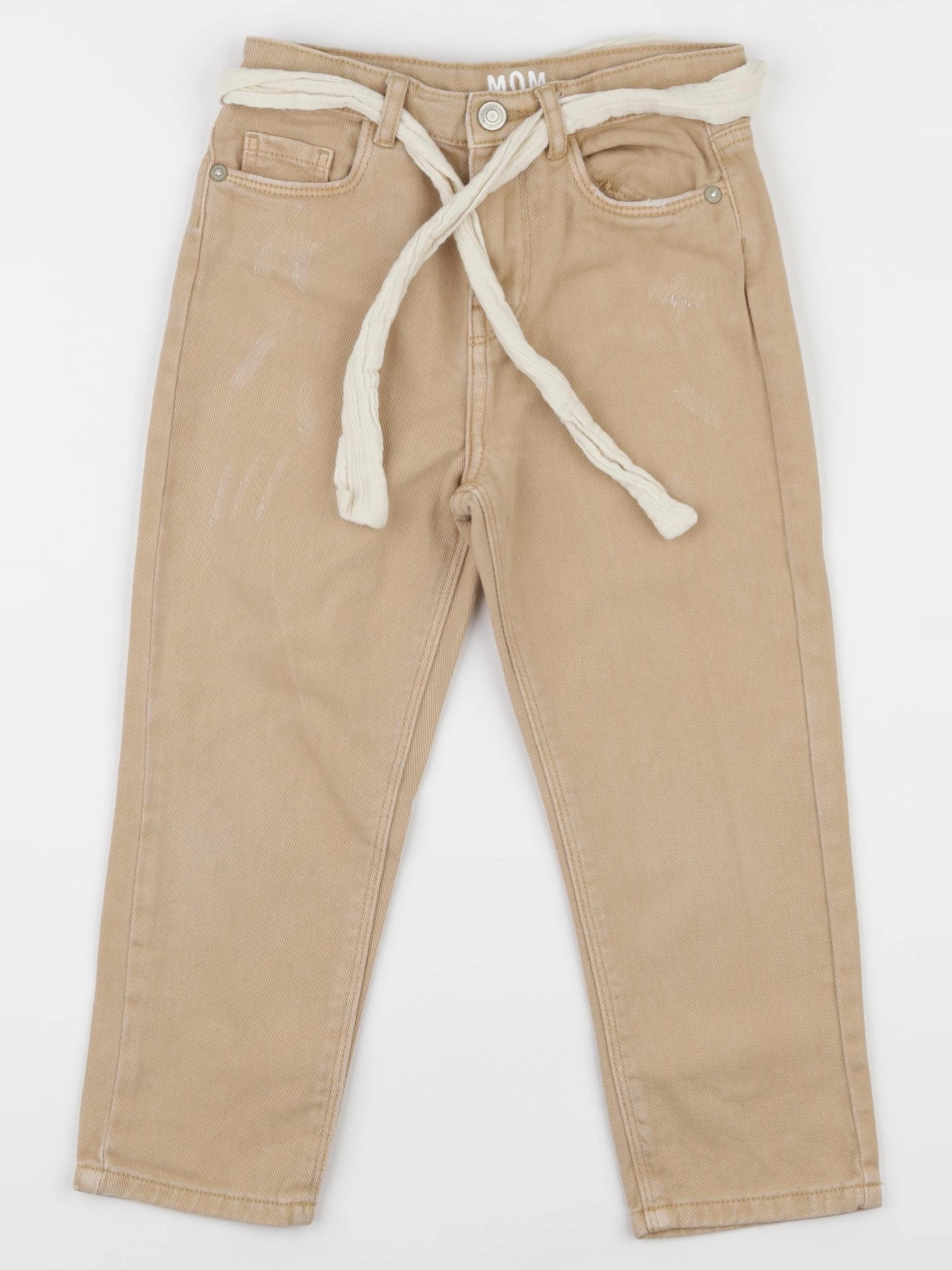 Vertbaudet - jean beige - 4 ans
