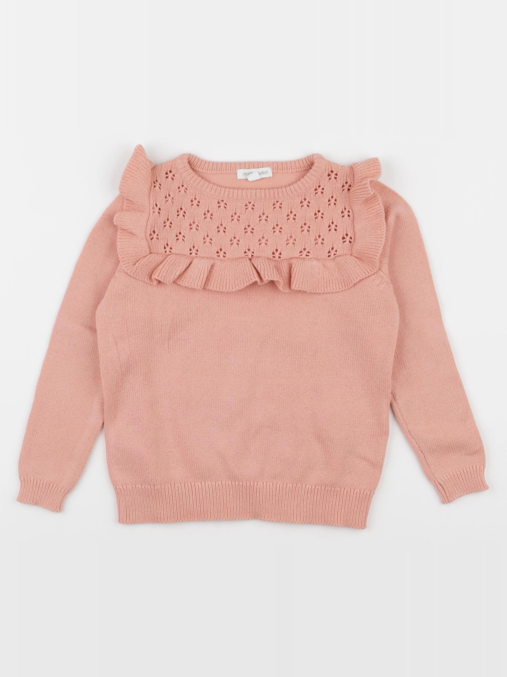 Vertbaudet - pull rose - 3 ans
