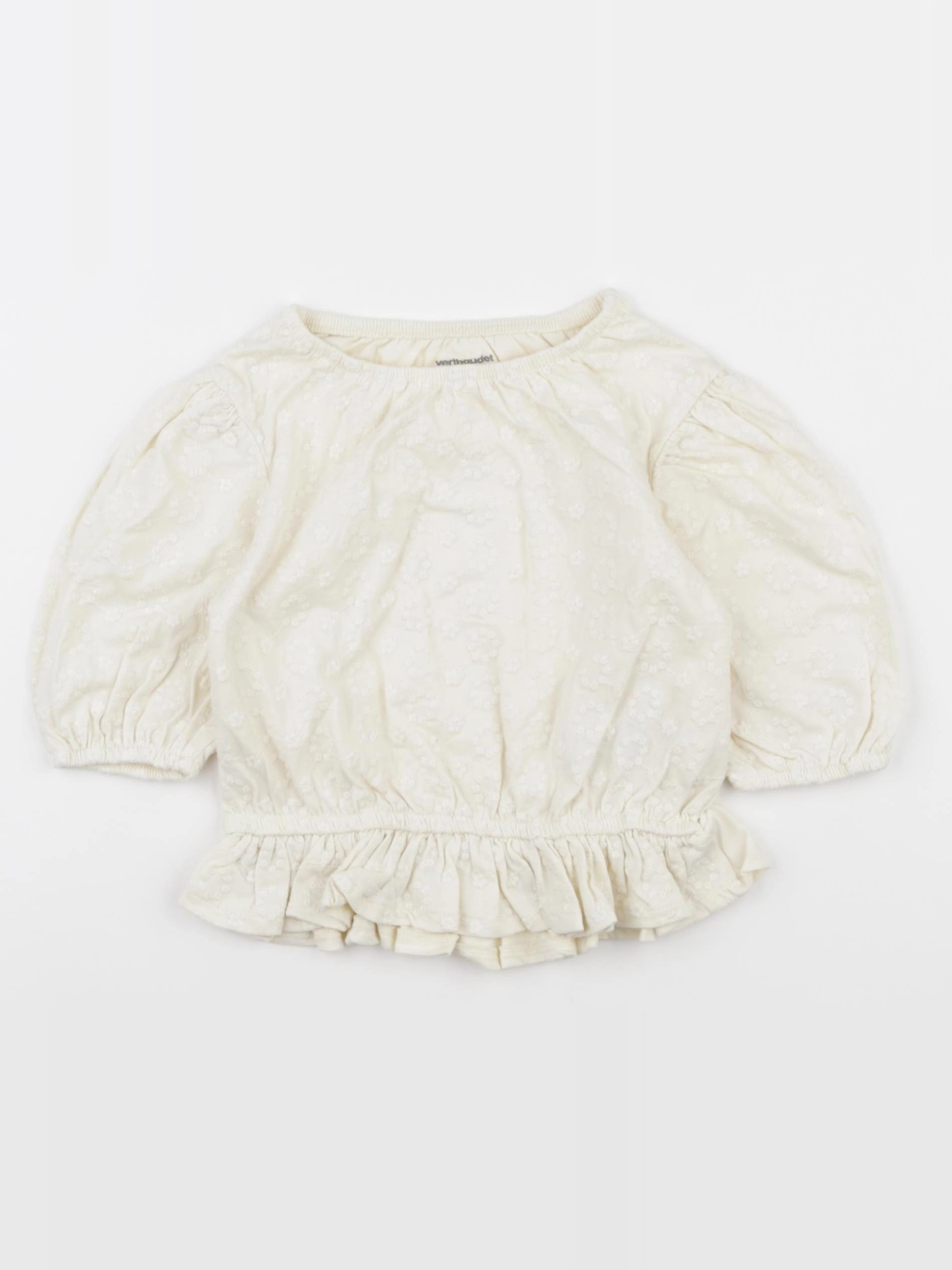 Vertbaudet - tee-shirt blanc - 3 ans