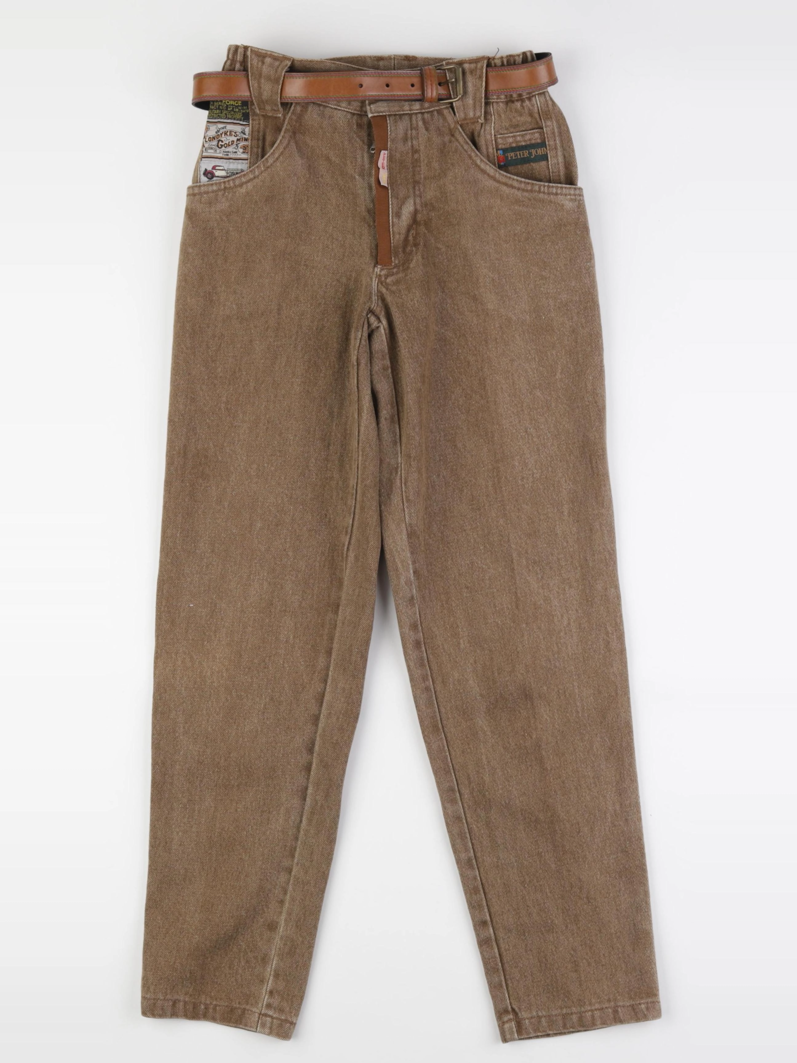 Vintage - jean marron - 9 ans