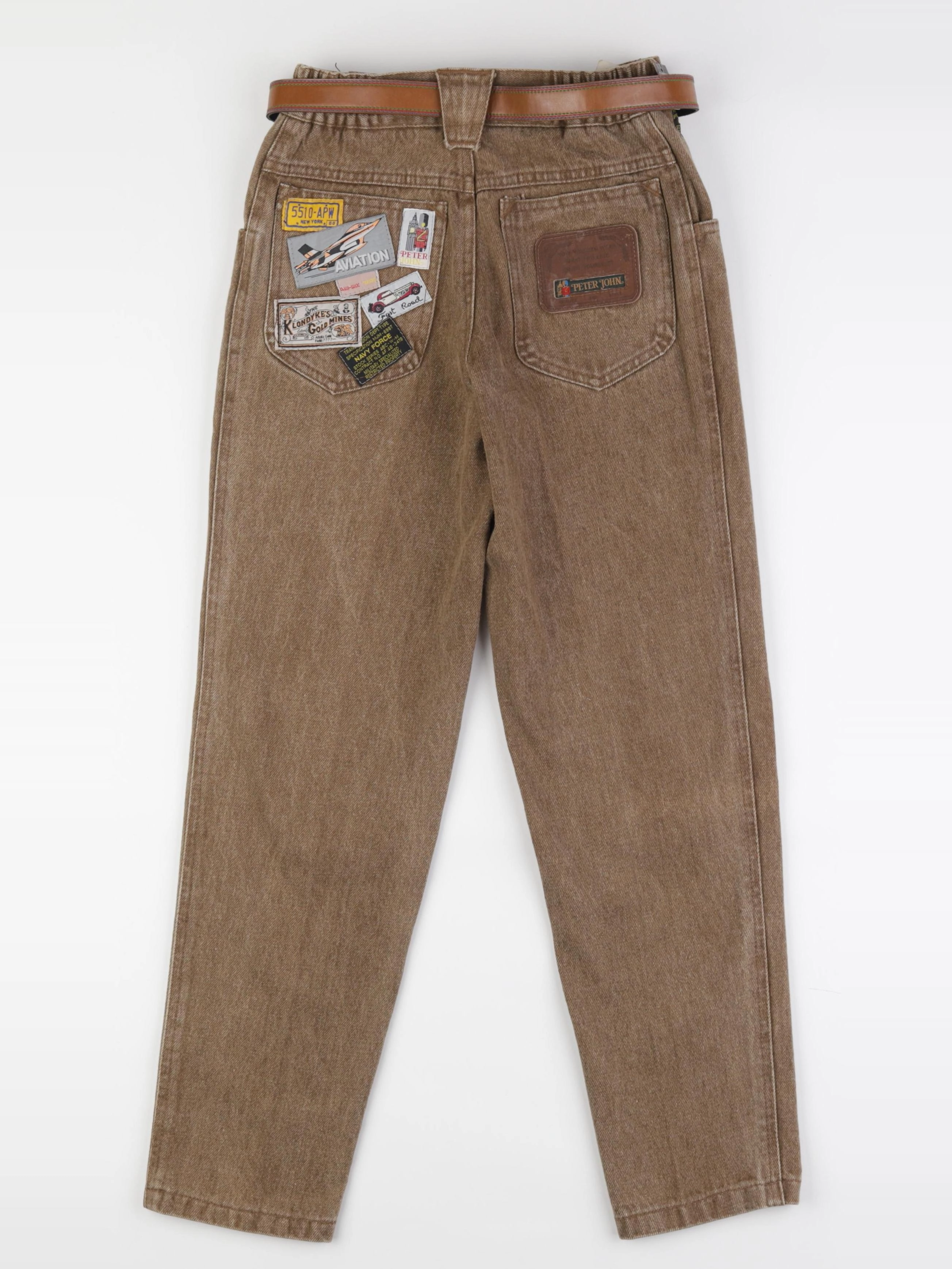 Vintage - jean marron - 9 ans