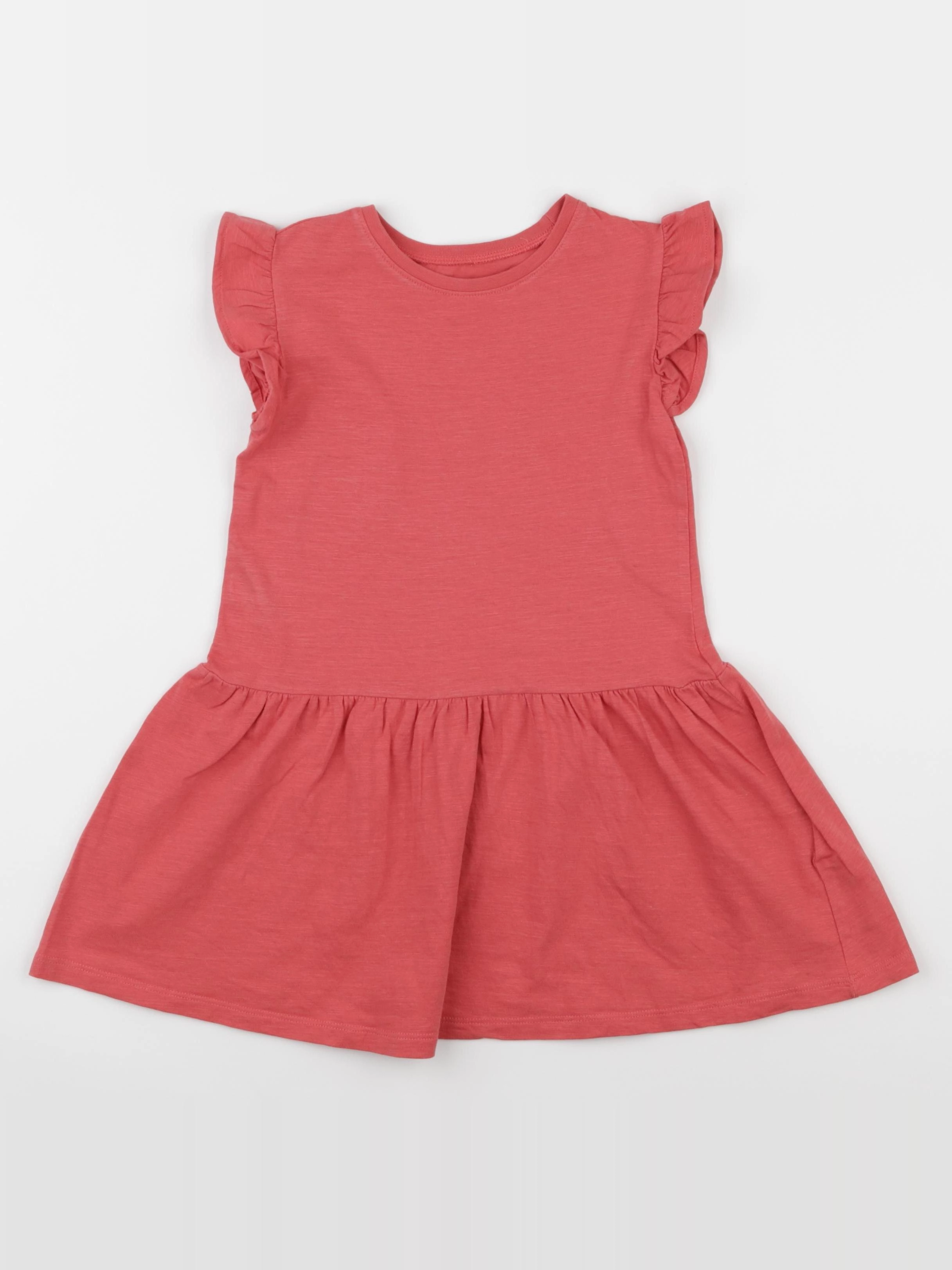 Vertbaudet - robe rouge - 4 ans