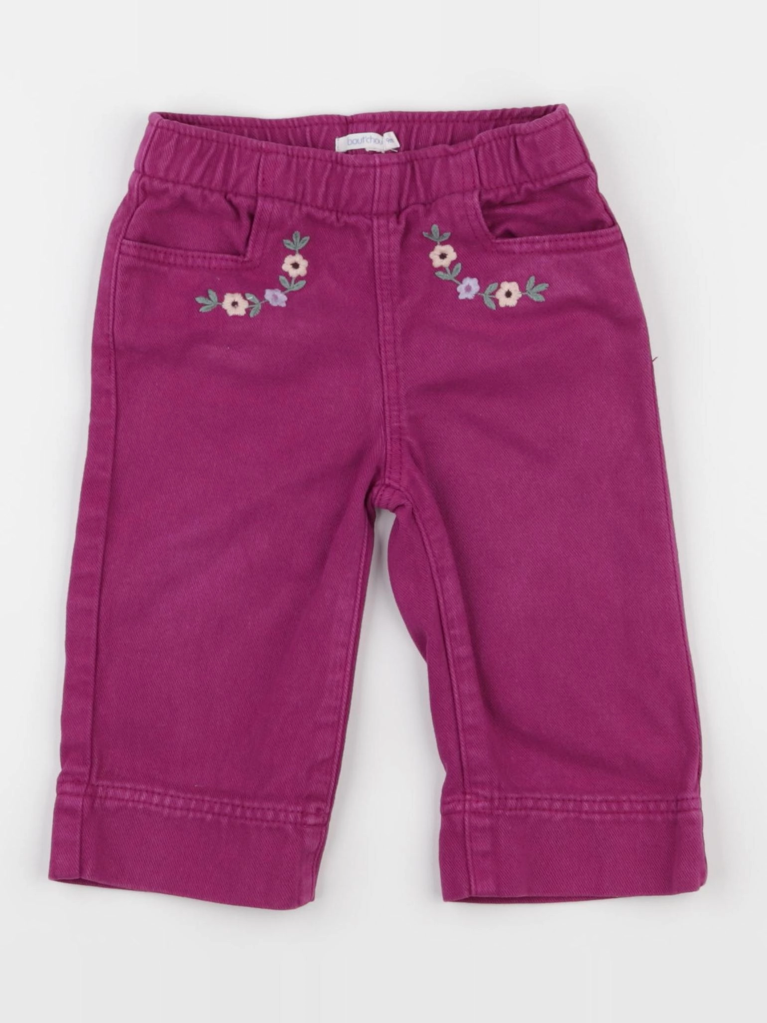 Boutchou - pantalon violet - 9 mois