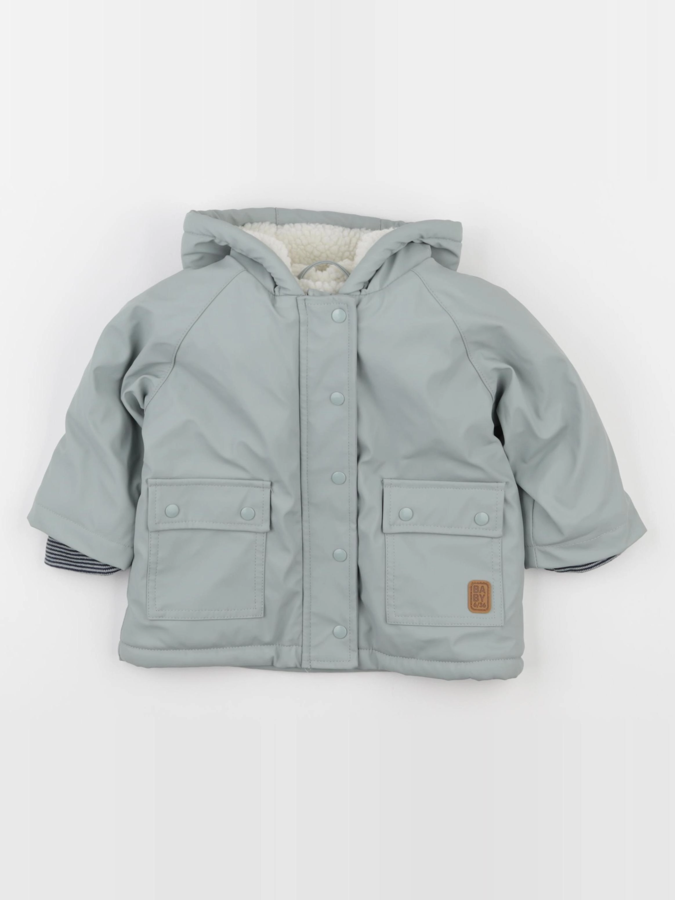 Boutchou - imperméable bleu - 12 mois