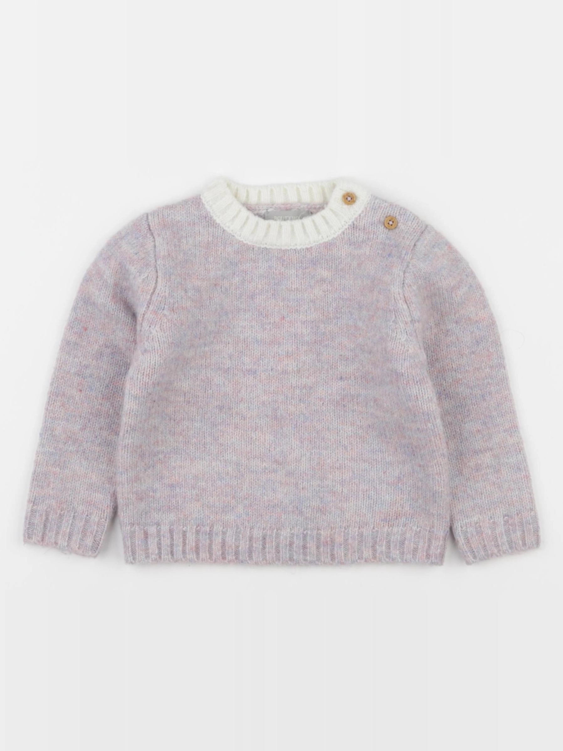 Boutchou - pull violet - 9 mois