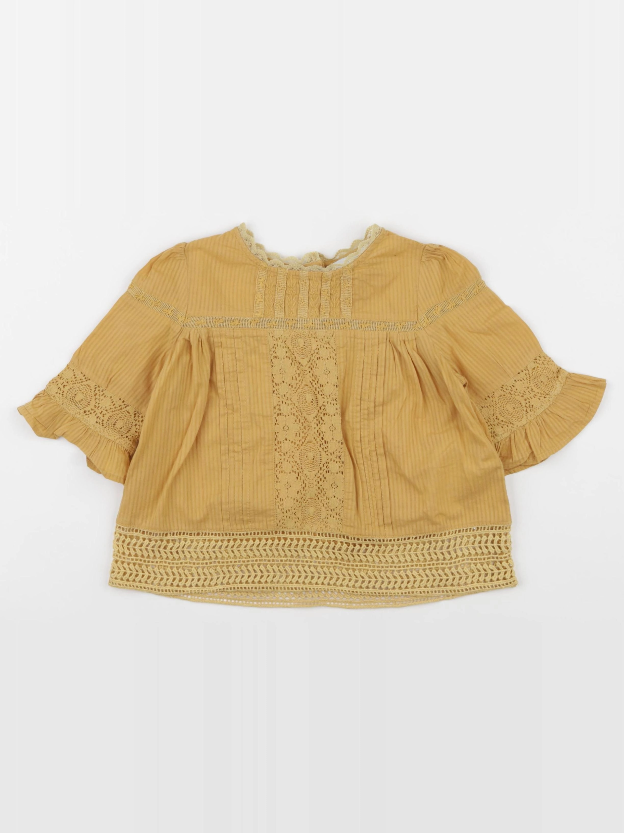 Cyrillus - blouse jaune - 3 ans