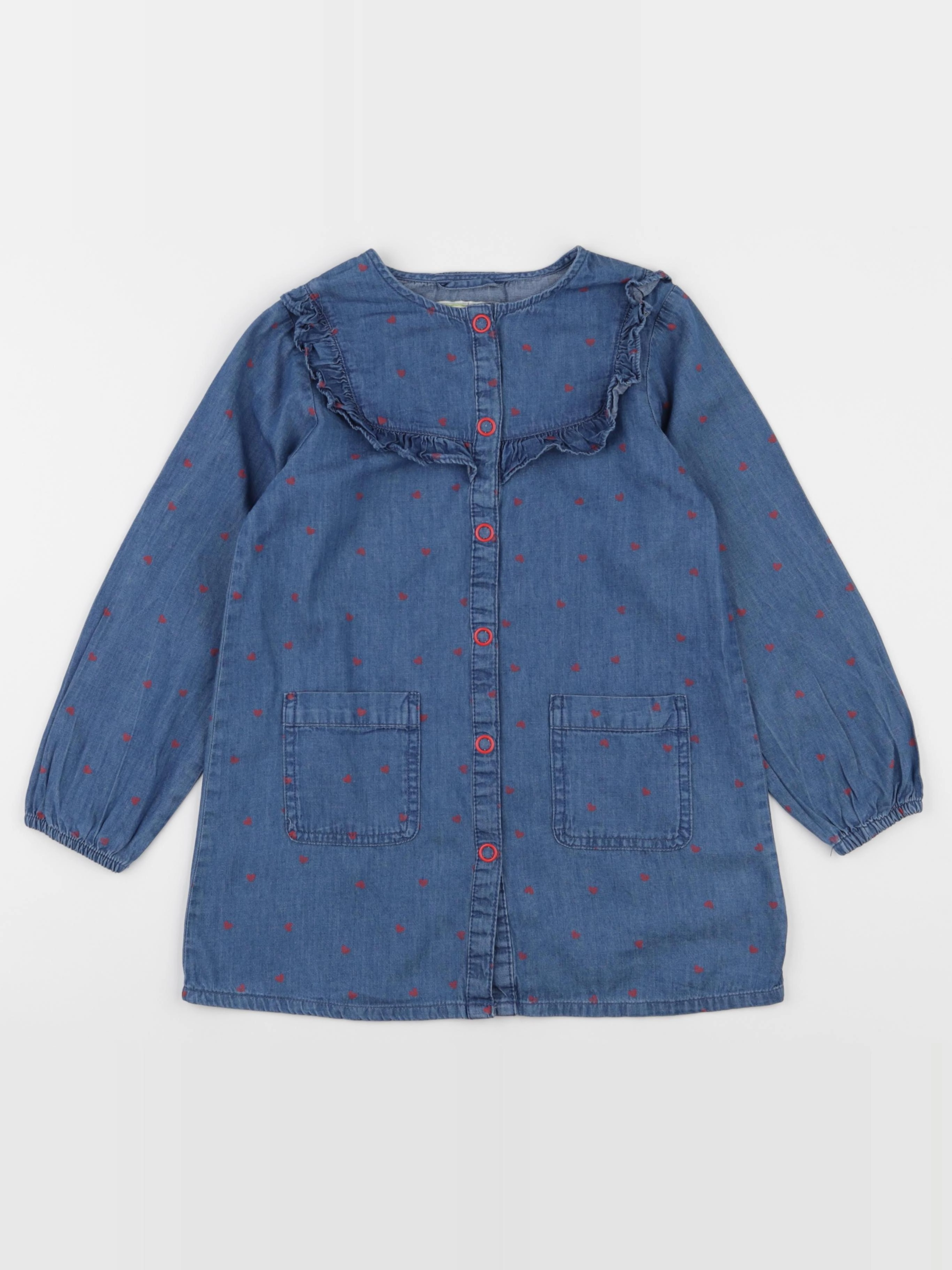 Vertbaudet - robe bleu - 6 ans
