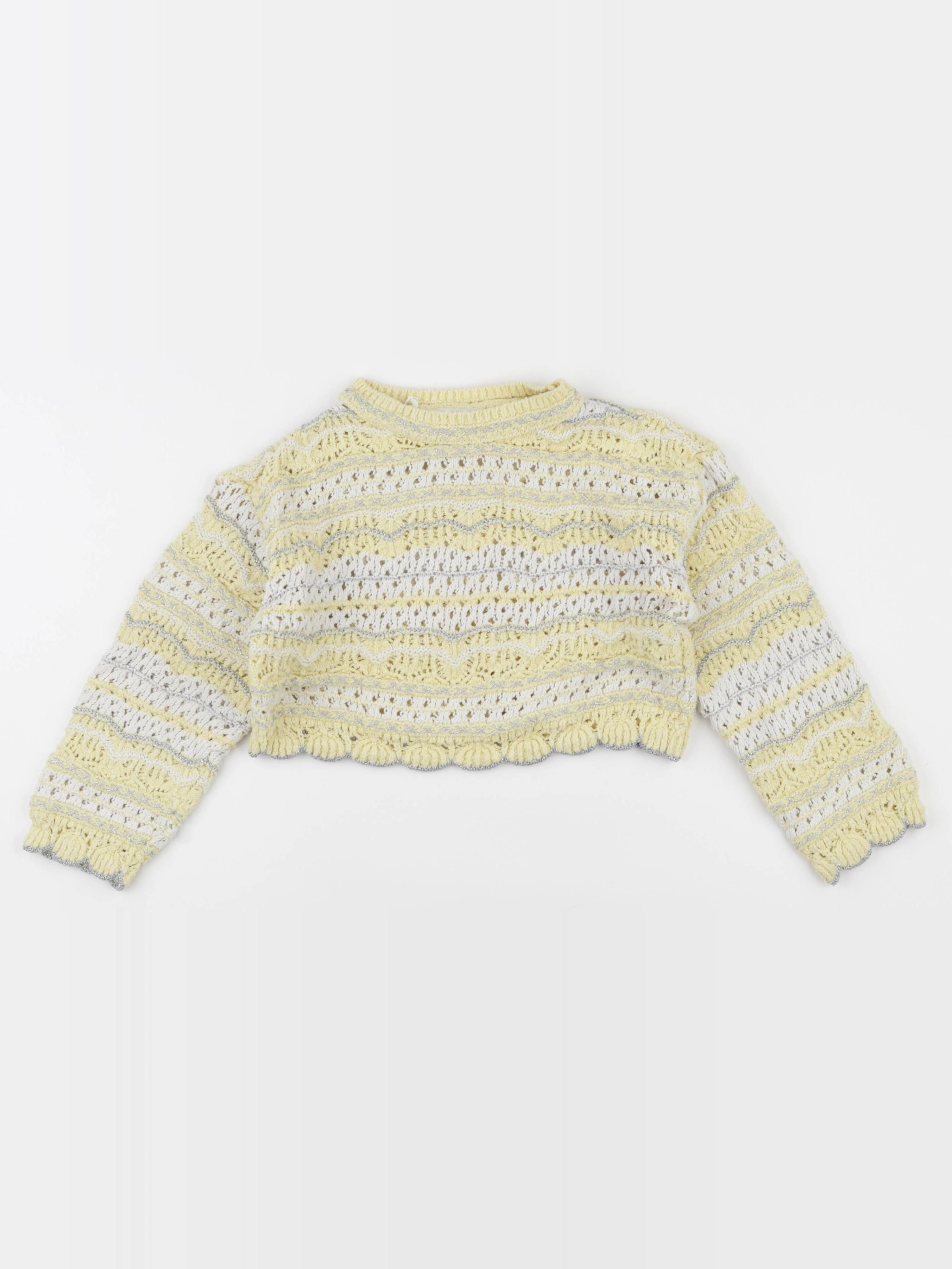 Zara - pull jaune - 6/7 ans
