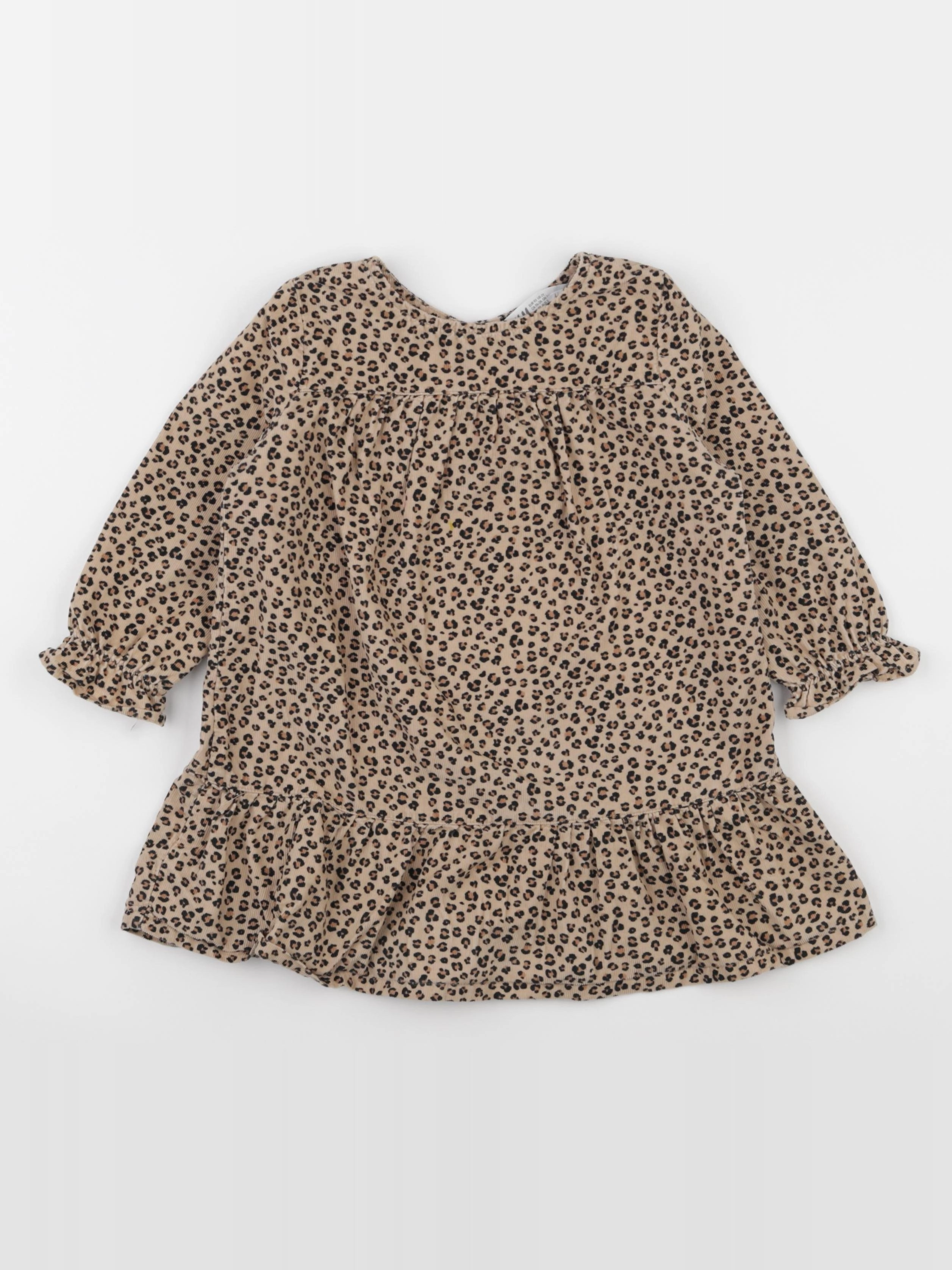 H&M - robe marron - 2 ans