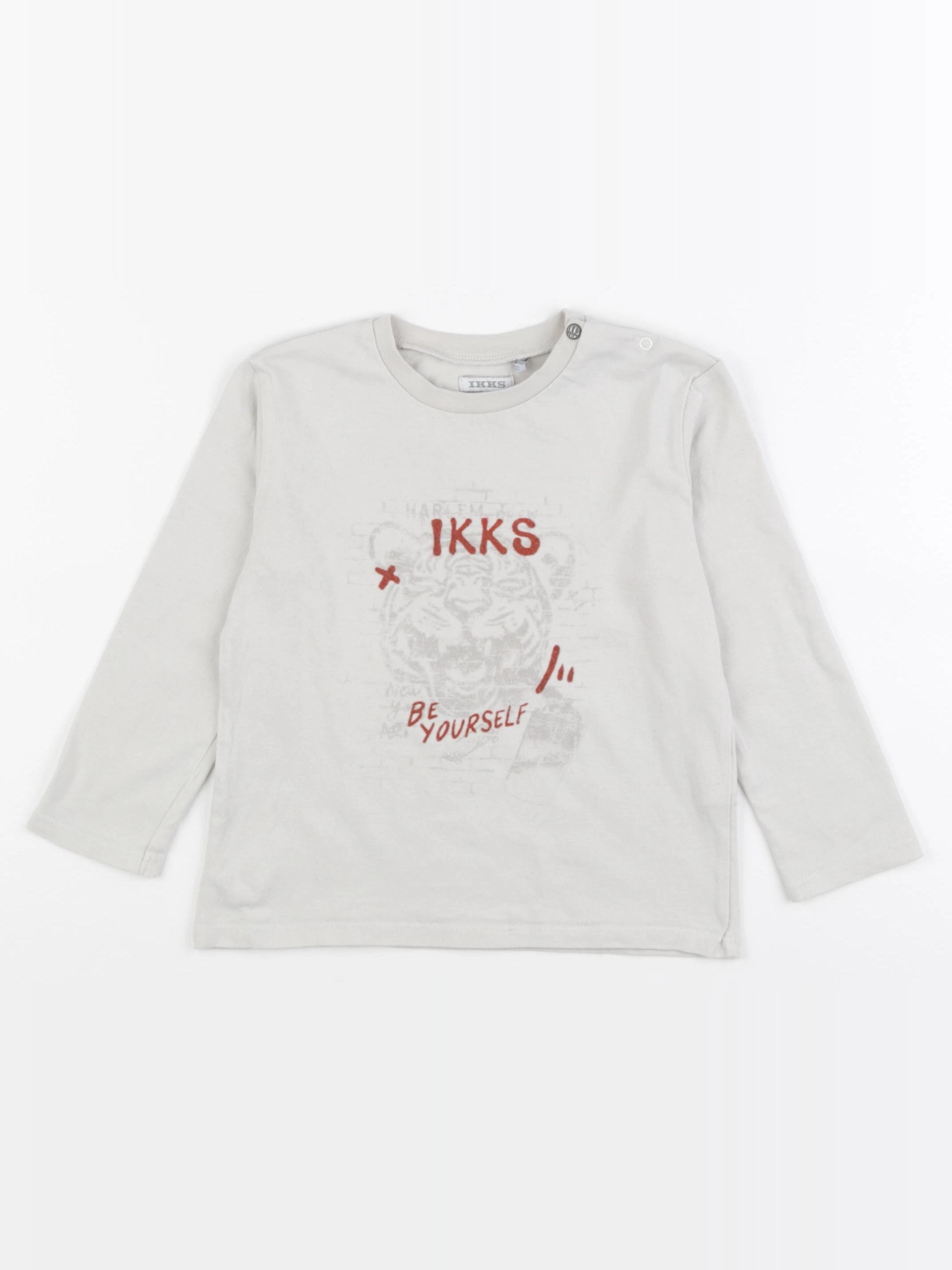 IKKS - tee-shirt beige - 3 ans