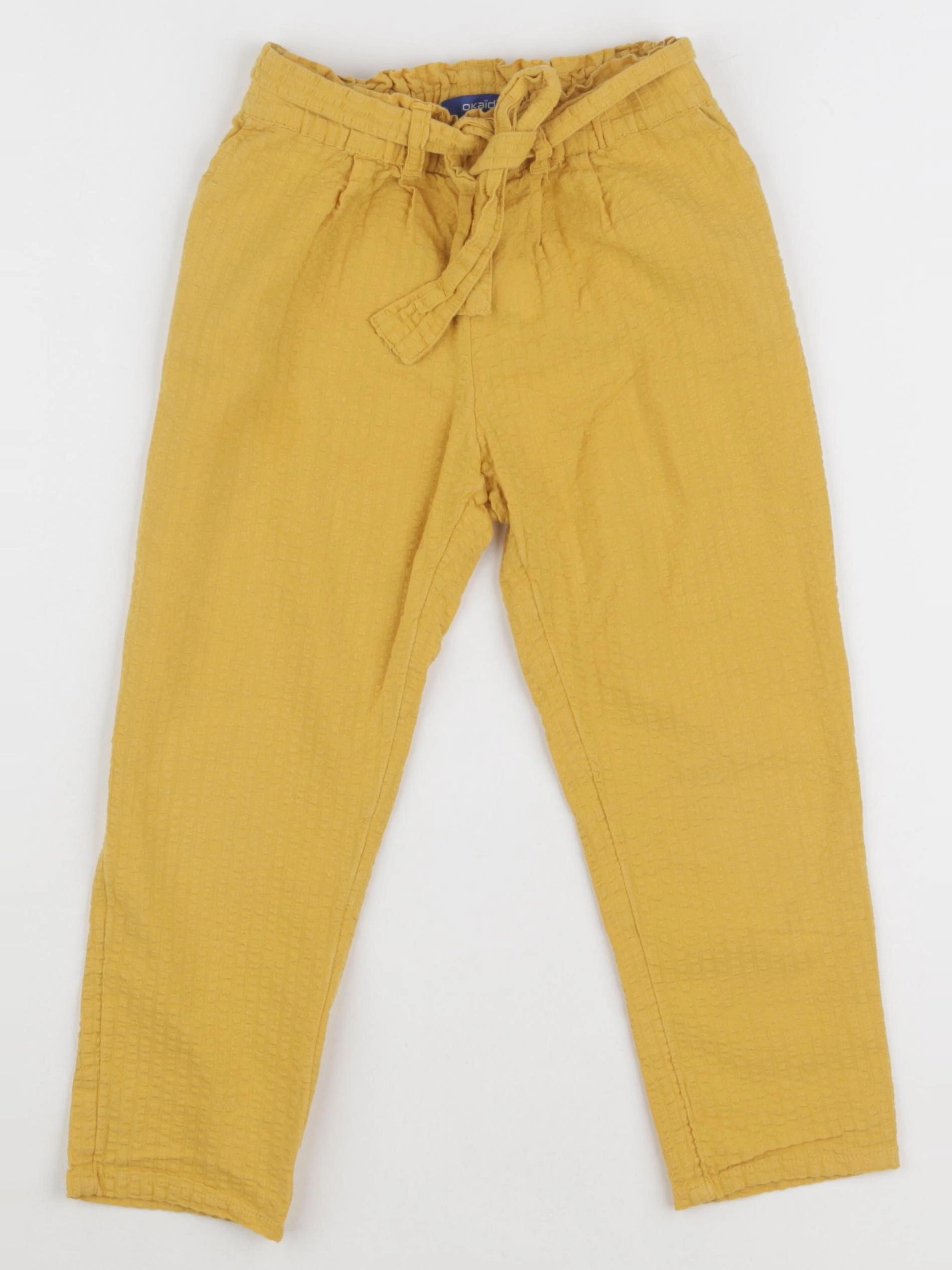 Okaidi - pantalon jaune - 4 ans