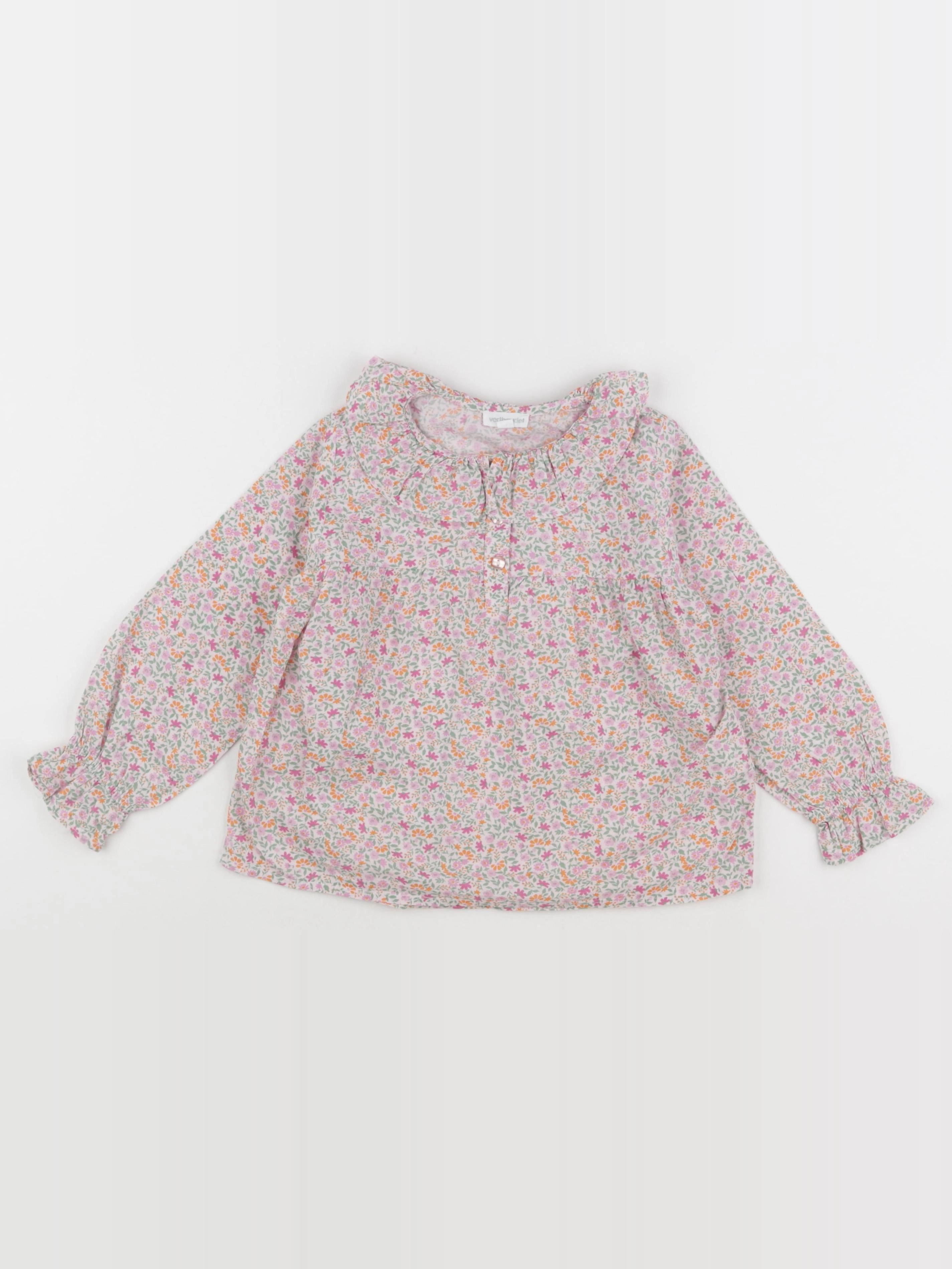 Vertbaudet - blouse multicolore - 5 ans