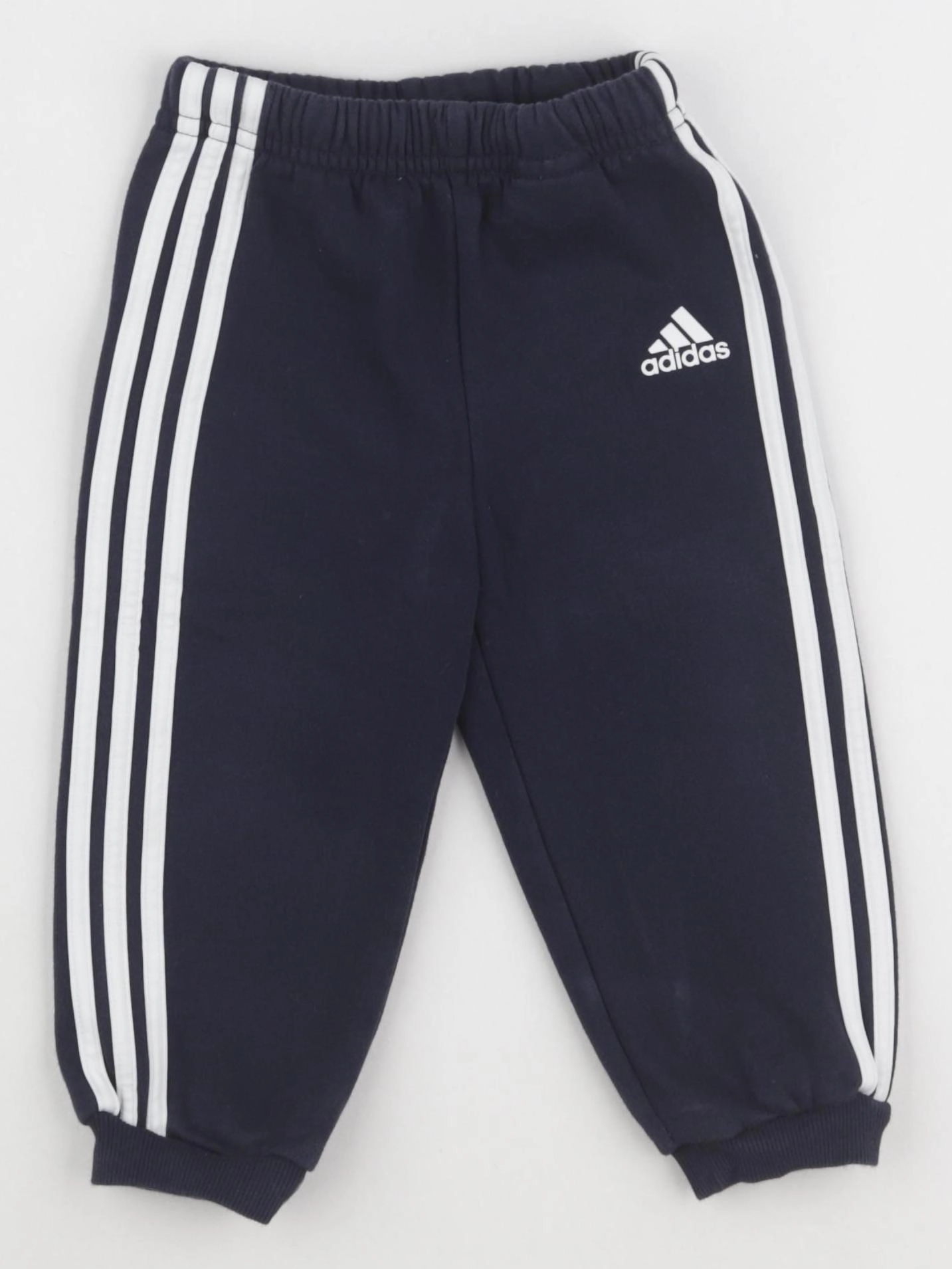 Adidas - jogging bleu - 9/12 mois