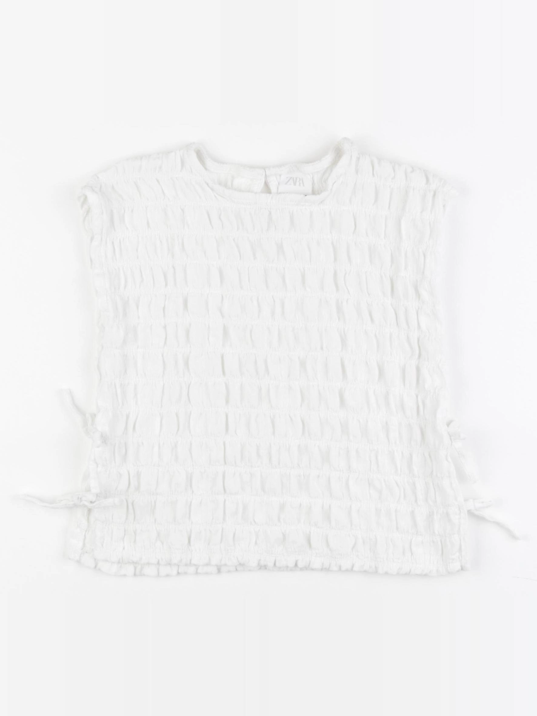 Zara - blouse blanc - 6 ans