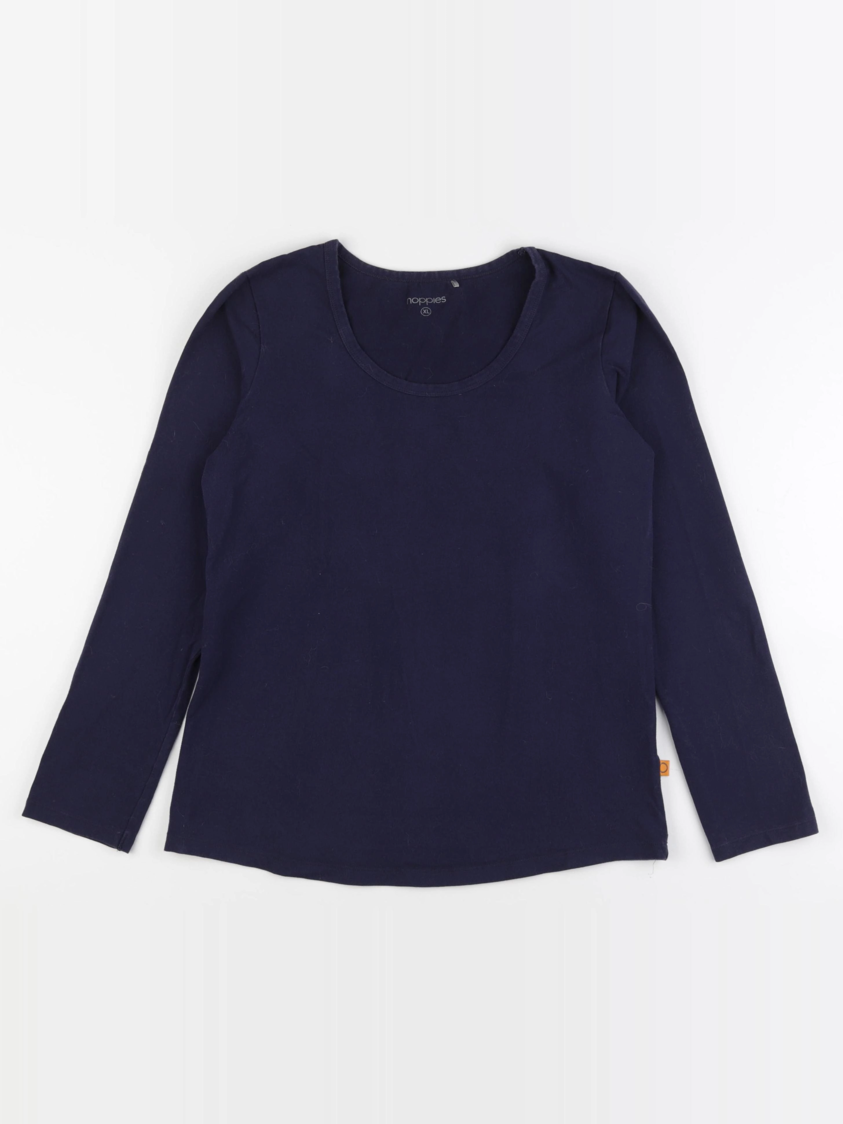 Noppies maternité - tee-shirt grossesse bleu - xl